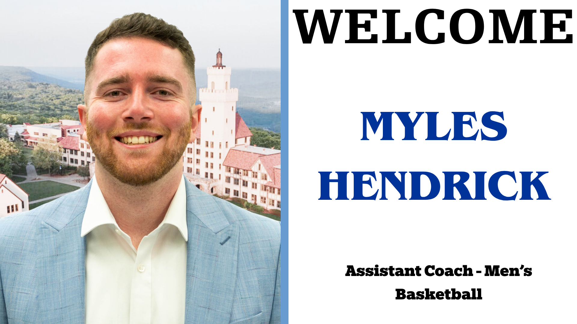 Myles Hendrick New Hire