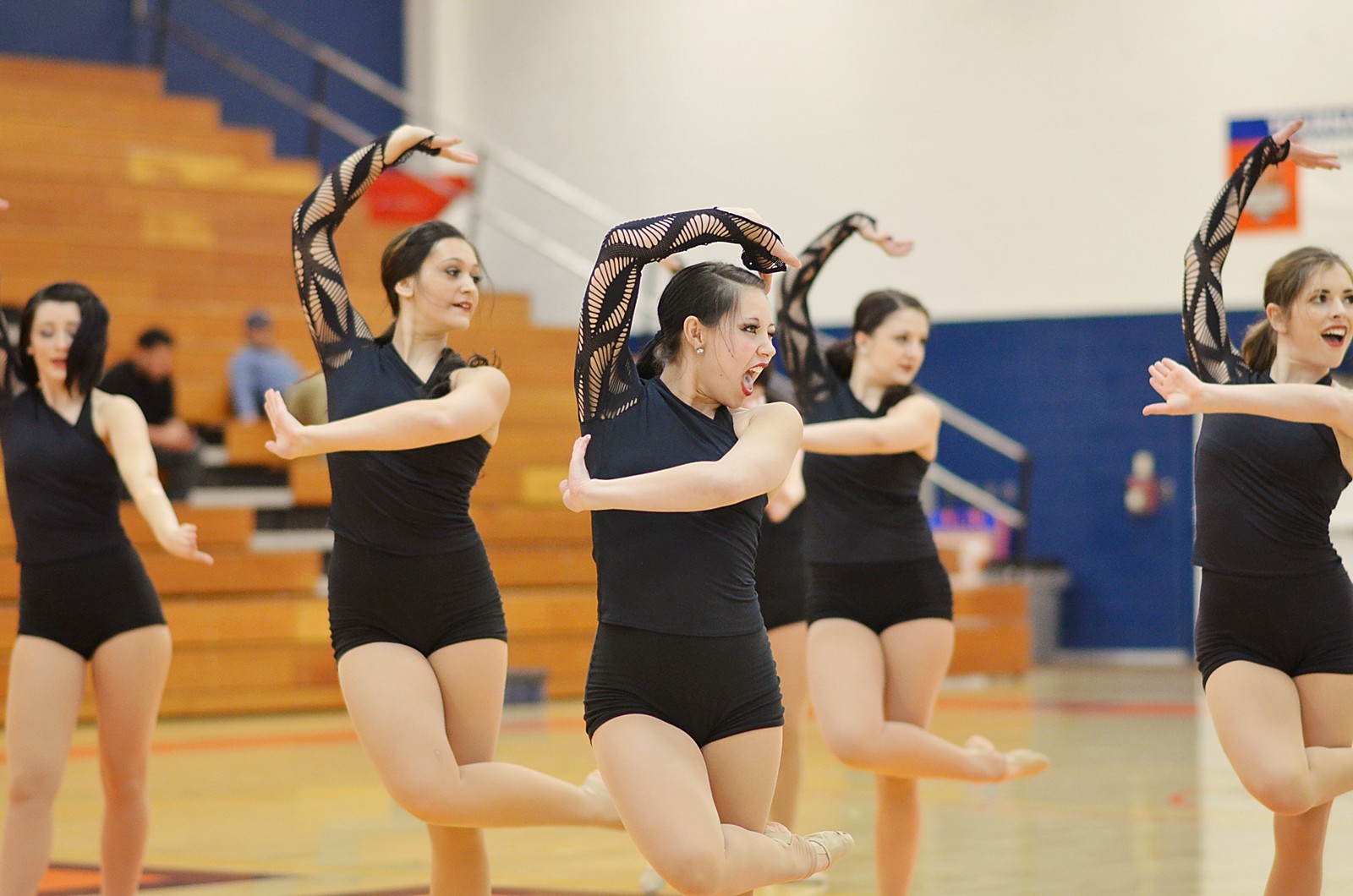 CSI Golden Girls performing at Women's Basketball Regionals 2014