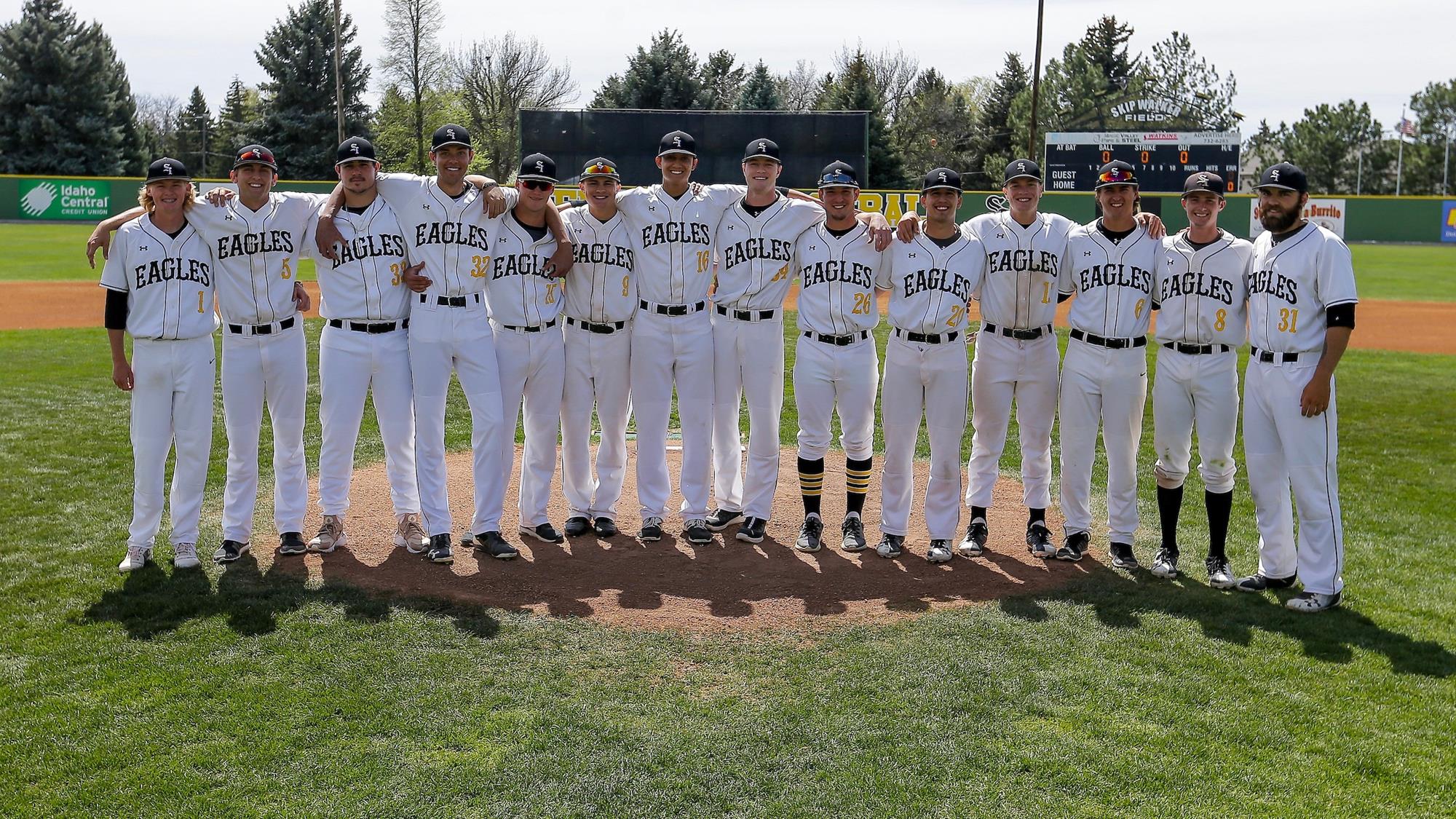 Golden Eagle Baseball finishes regular season undefeated at home with