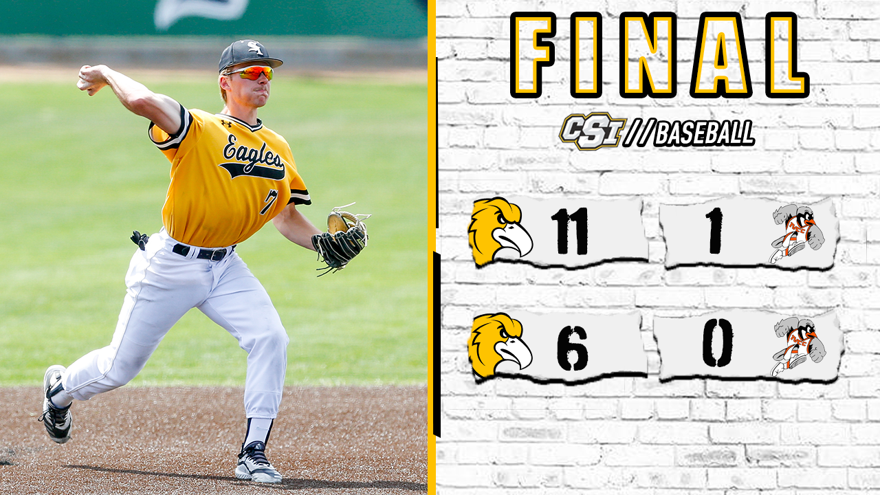 Golden Eagle Baseball sweeps Treasure Valley College of Southern