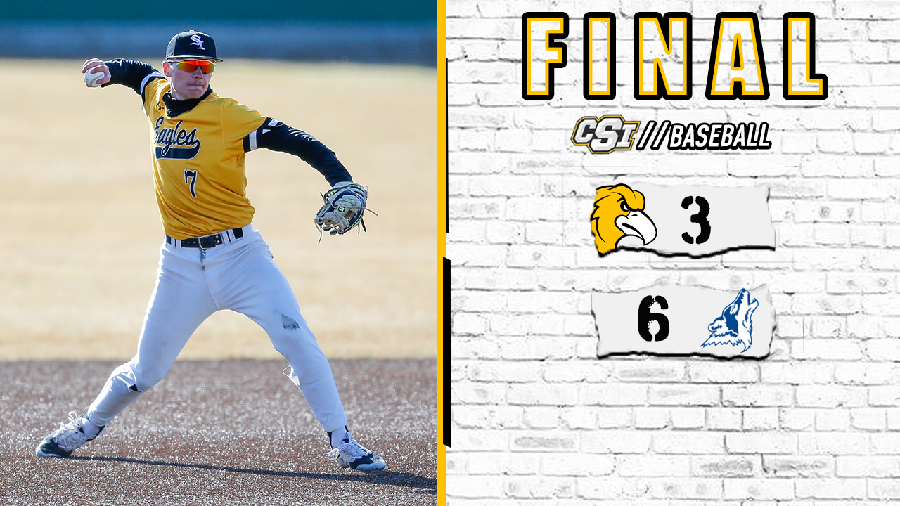 Golden Eagle Baseball takes the loss on final day College of Southern