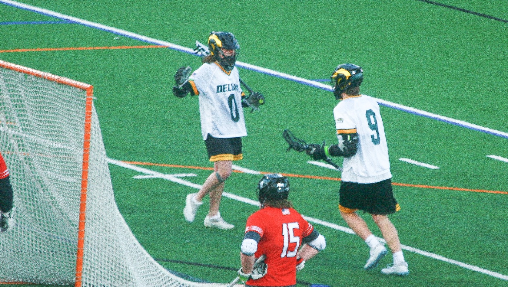 Graeff And Mylod Pace DelVal Men's Lacrosse In Home Victory Over Cairn