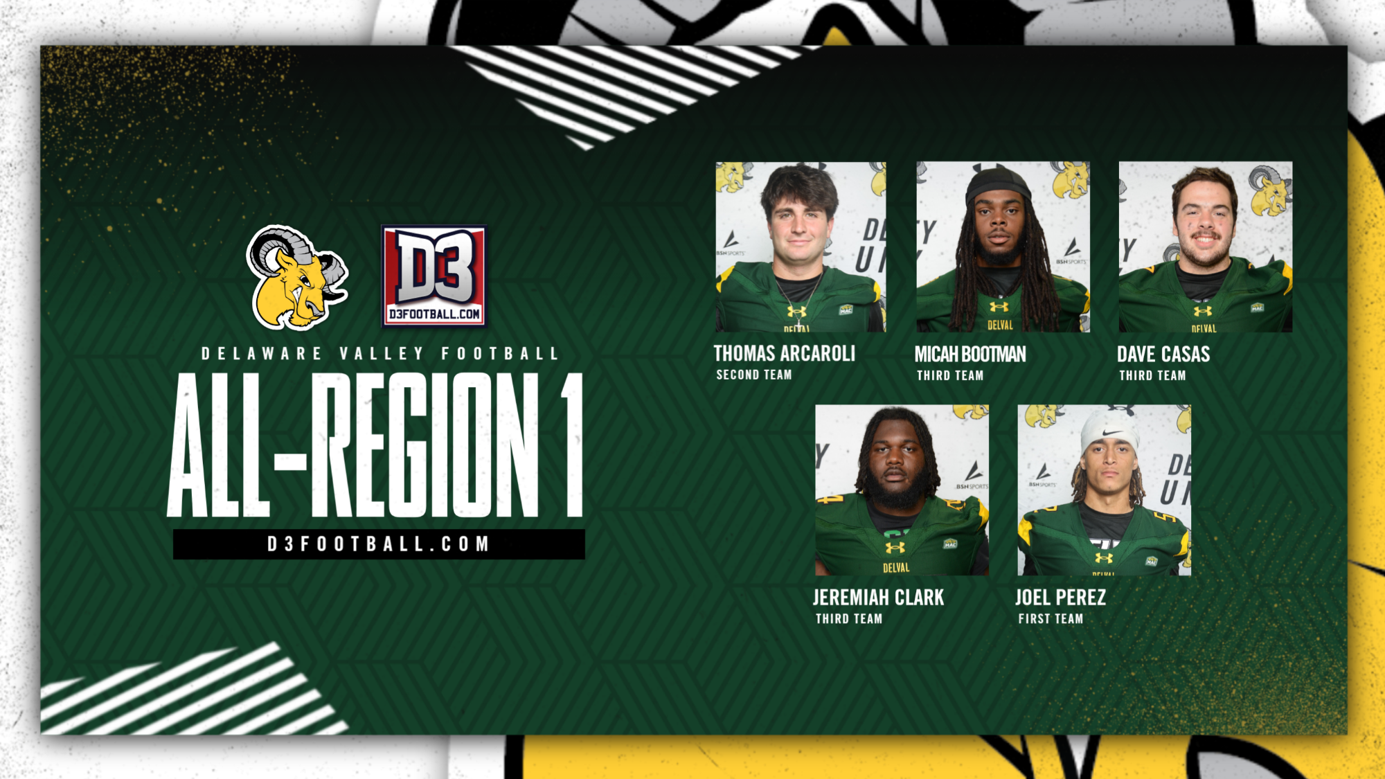 2025 D3football.com all-region