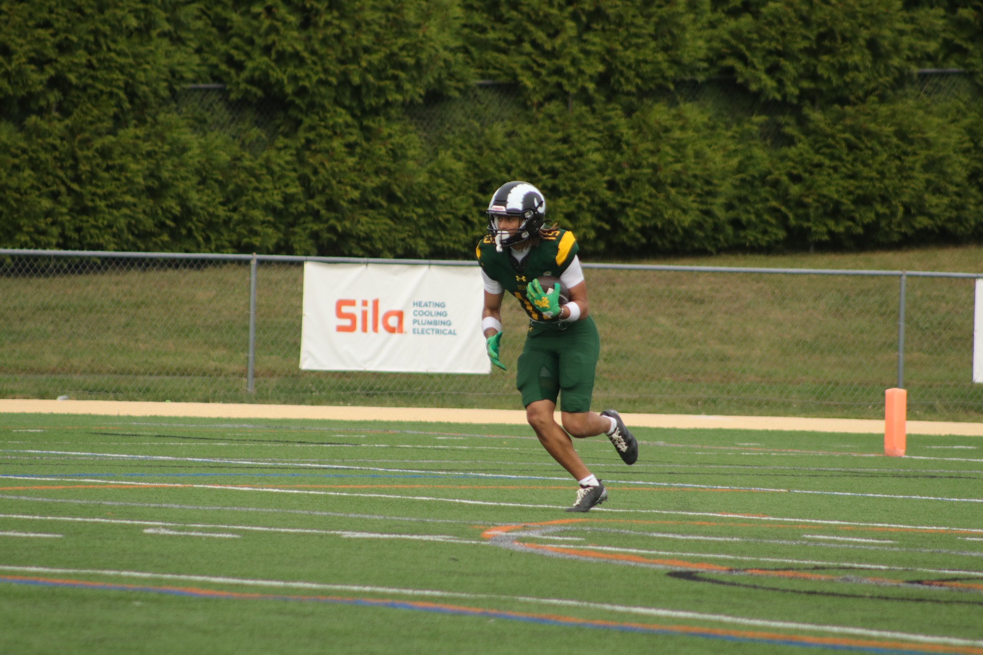 Joel Perez on a special team return vs LVC