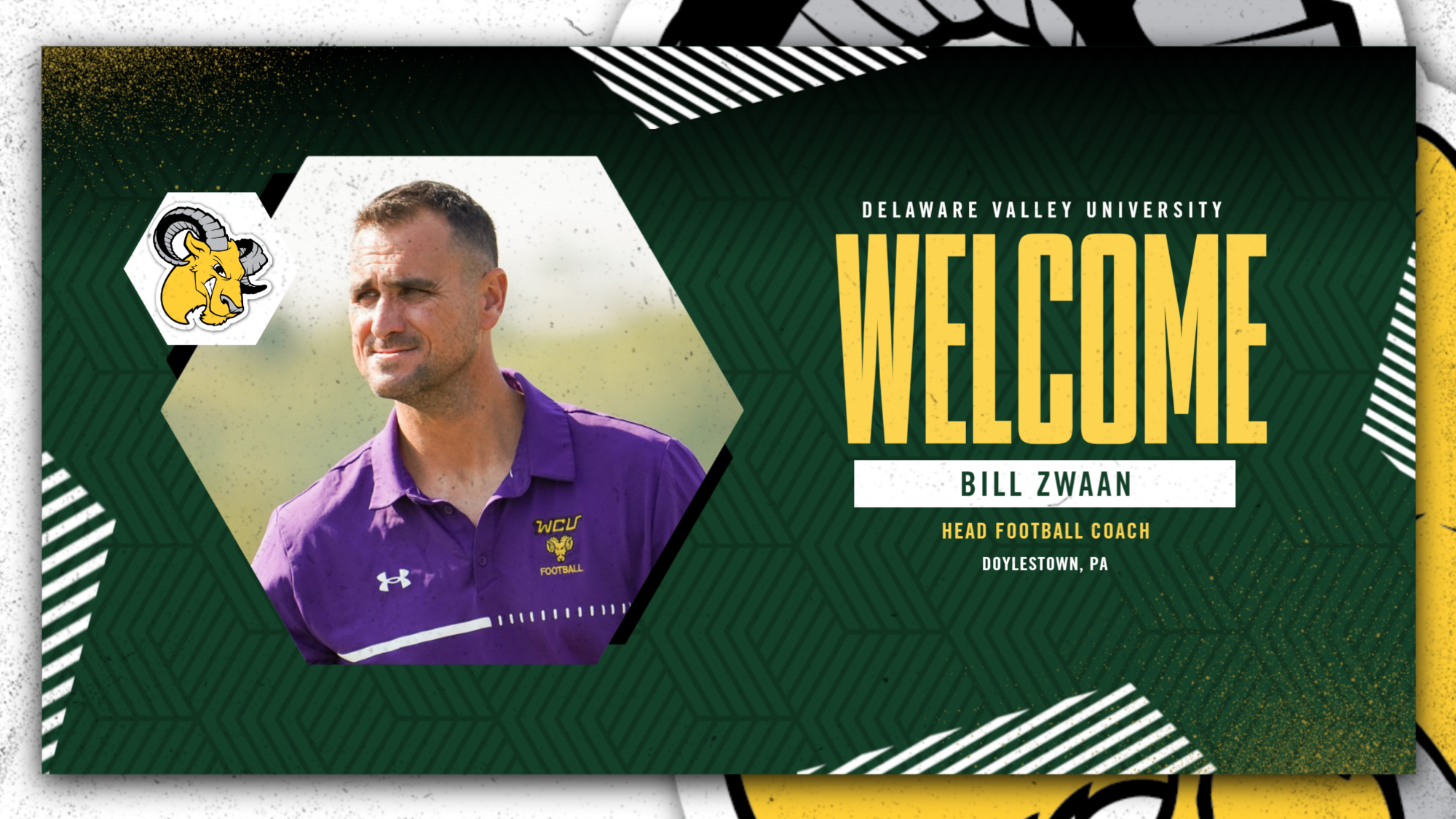 Hiring of Bill Zwaan graphic