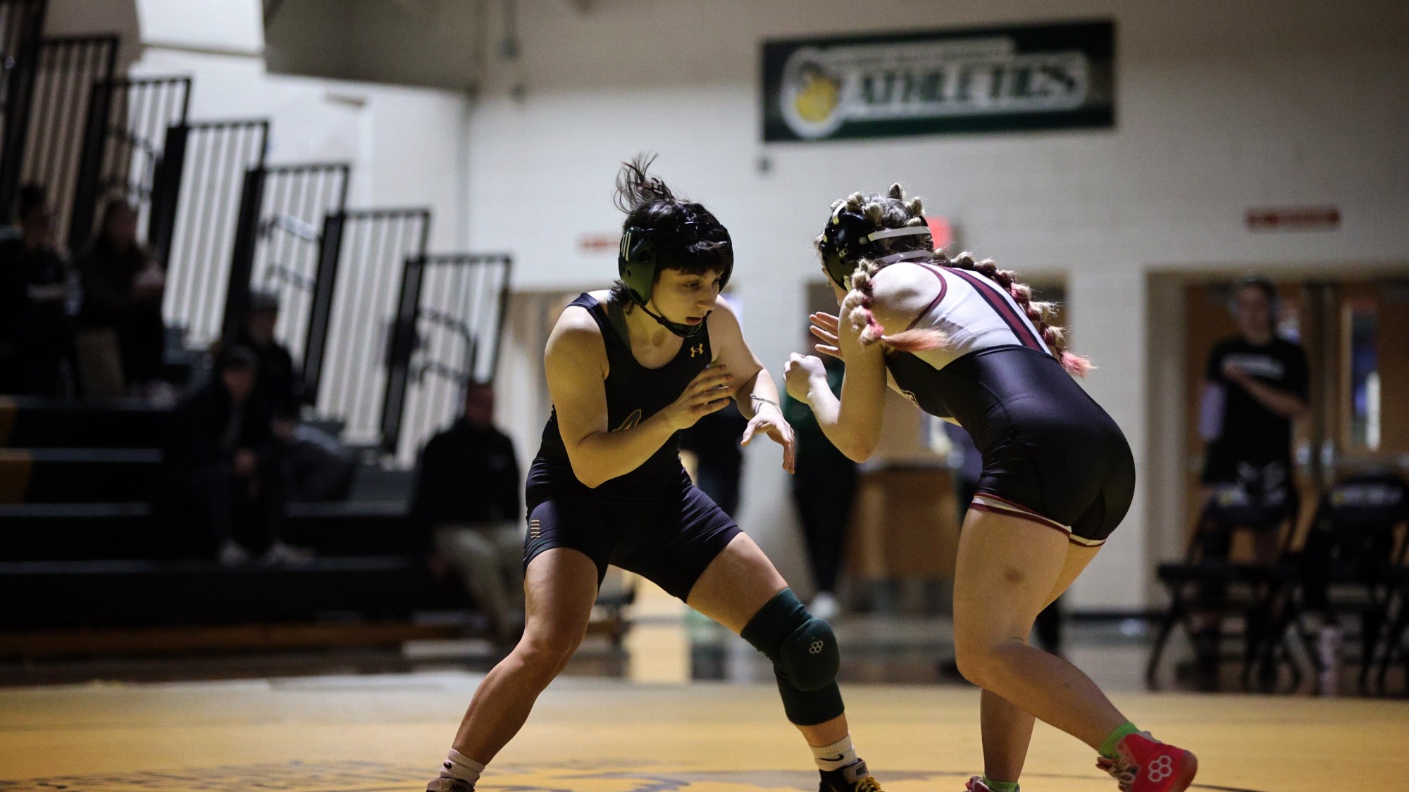 Taylor Mazzoni wrestling vs. Arcadia