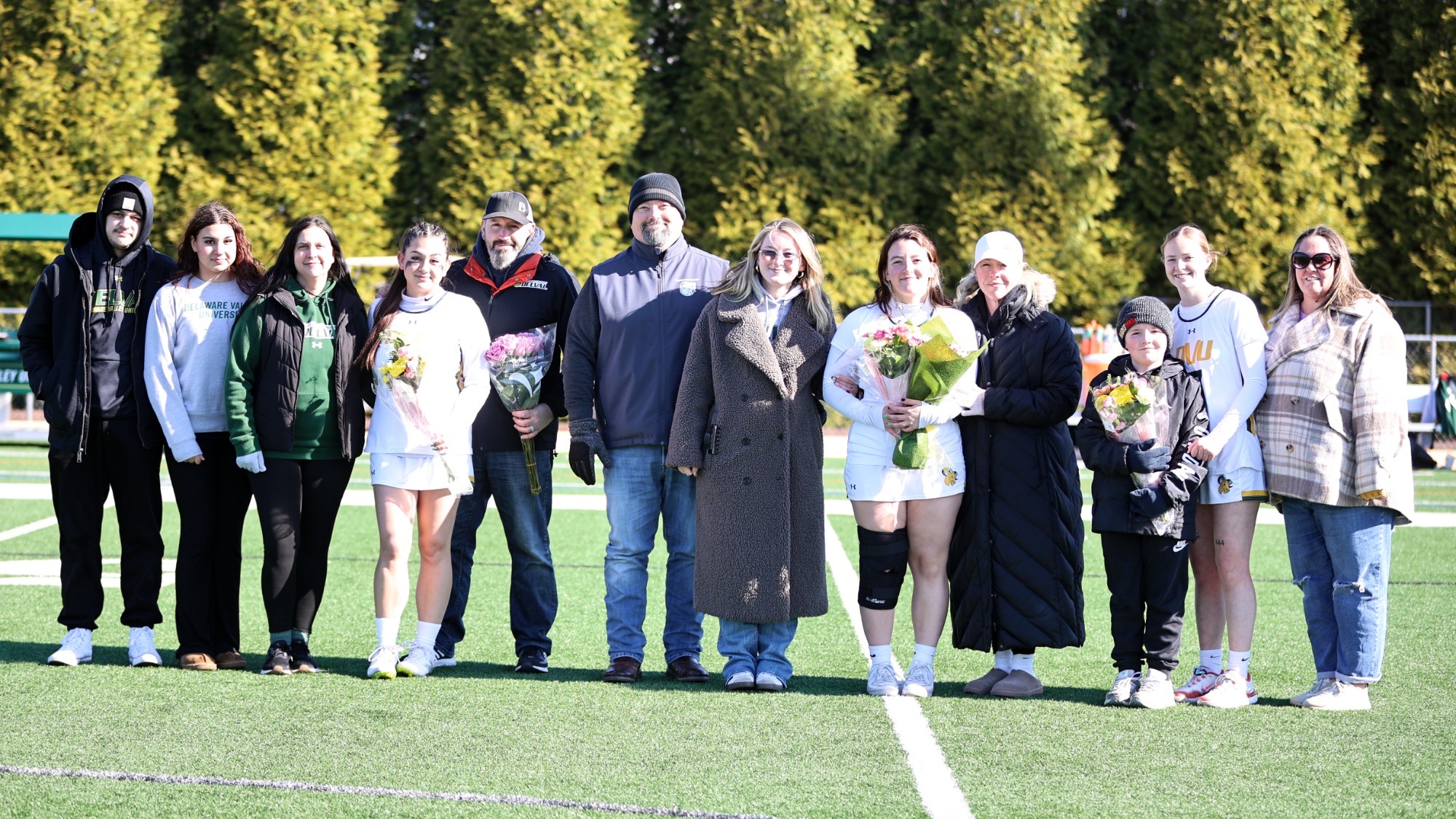 WLAX 2026 Seniors on Senior Day 
