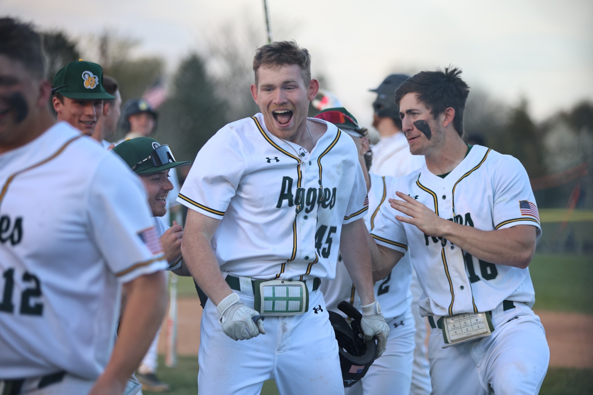 Kody Boyer Celebrating 3-Run Home Run