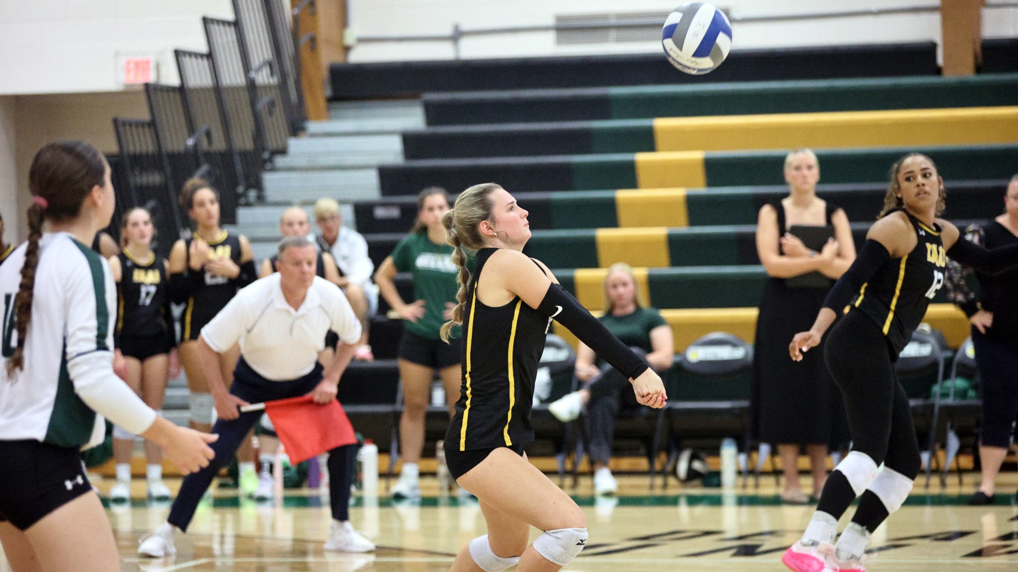 Hayley Drinkard playing women's volleyball vs. Penn State Brandywine