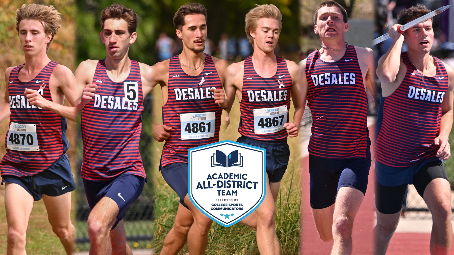 Academic All-District Men's XCTF 2025-2026