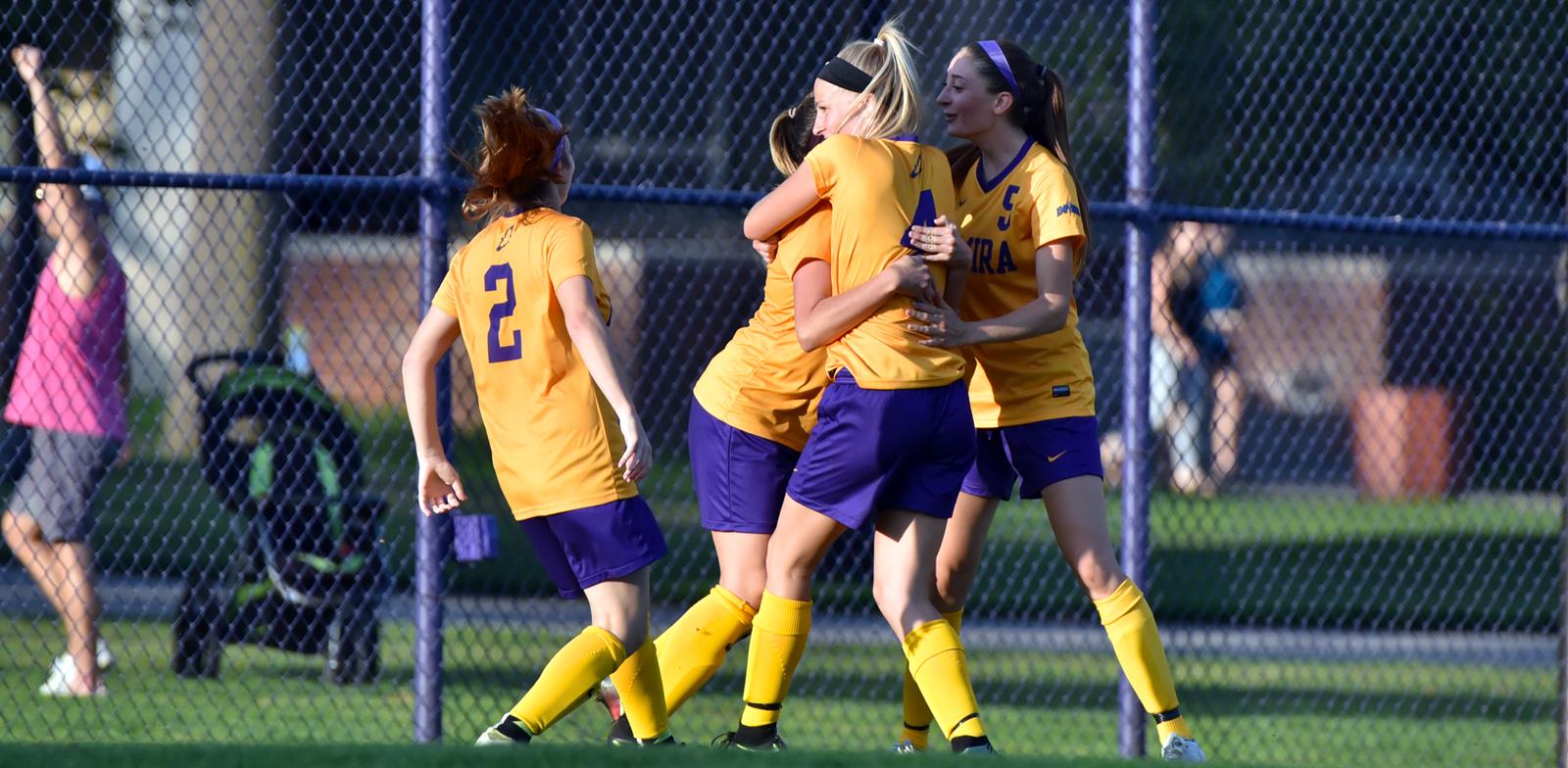 Women's Soccer Draws Alfred, Rousselle Scores TeamLeading Fourth Goal
