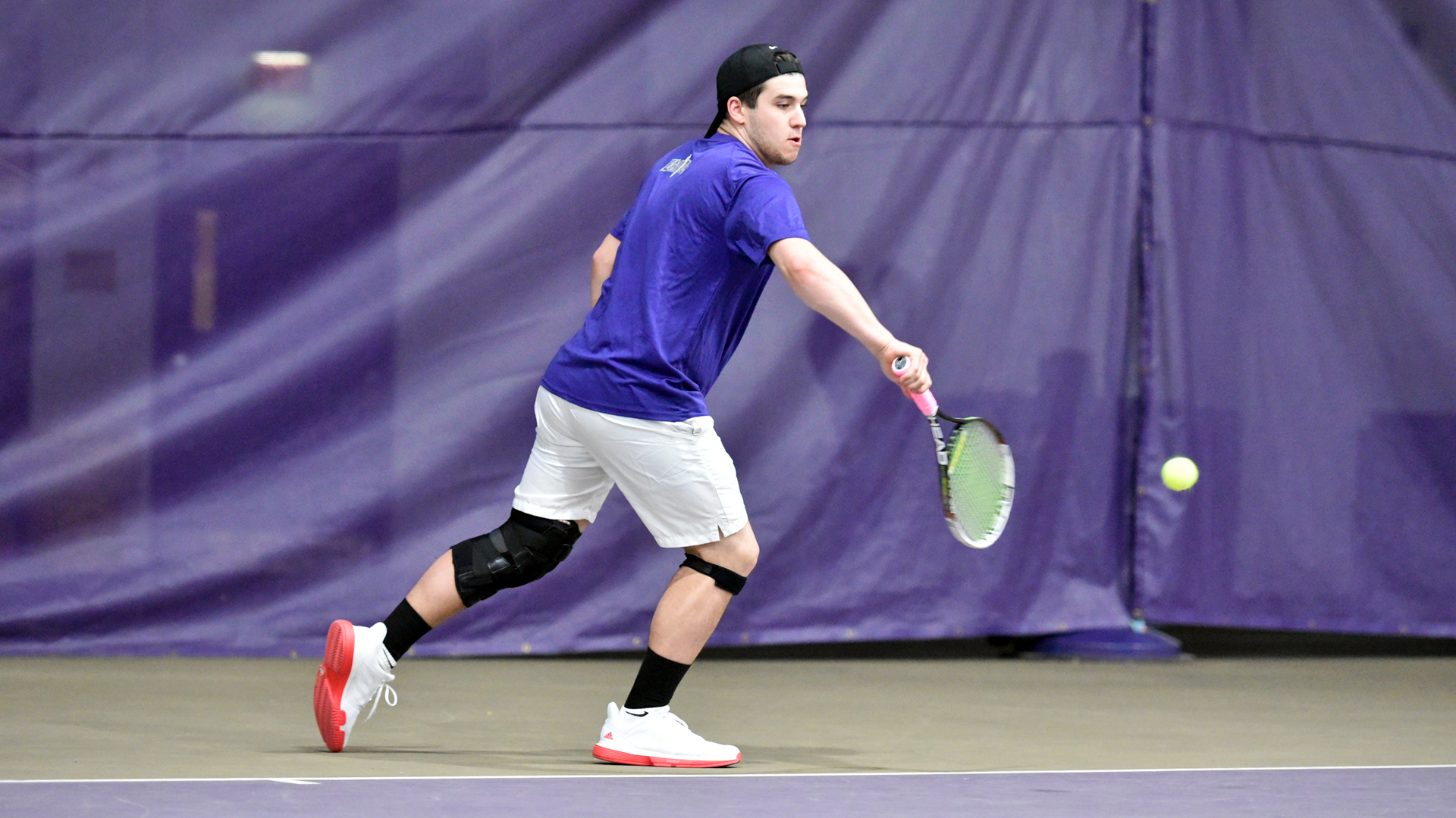 Frank Endieveri III ’21 against Alfred spring 2019