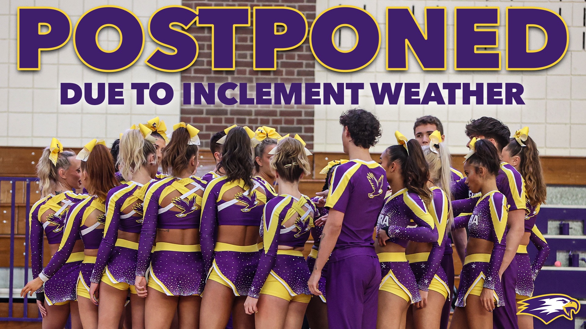 EC Winter Cheer/Dance Challenge, Postponed