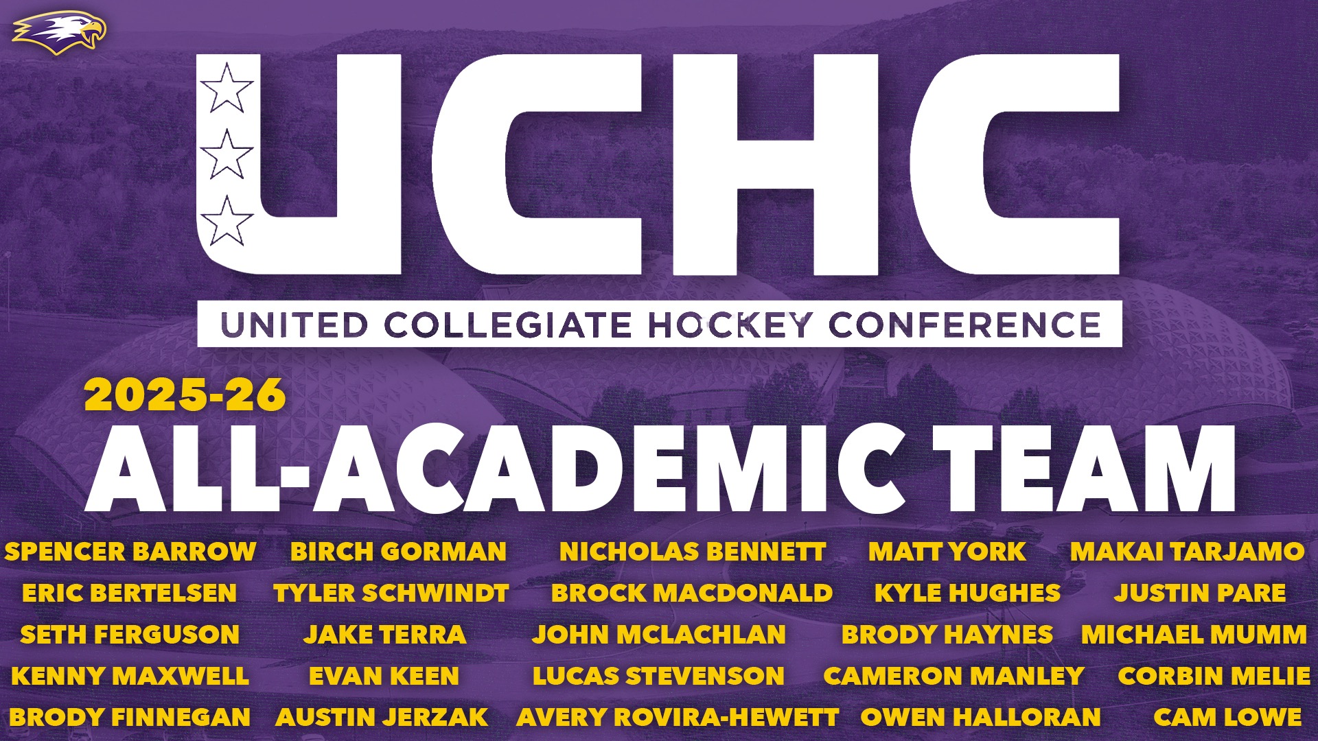 UCHC Men's All-Academic Team 25-26, 06.05.26