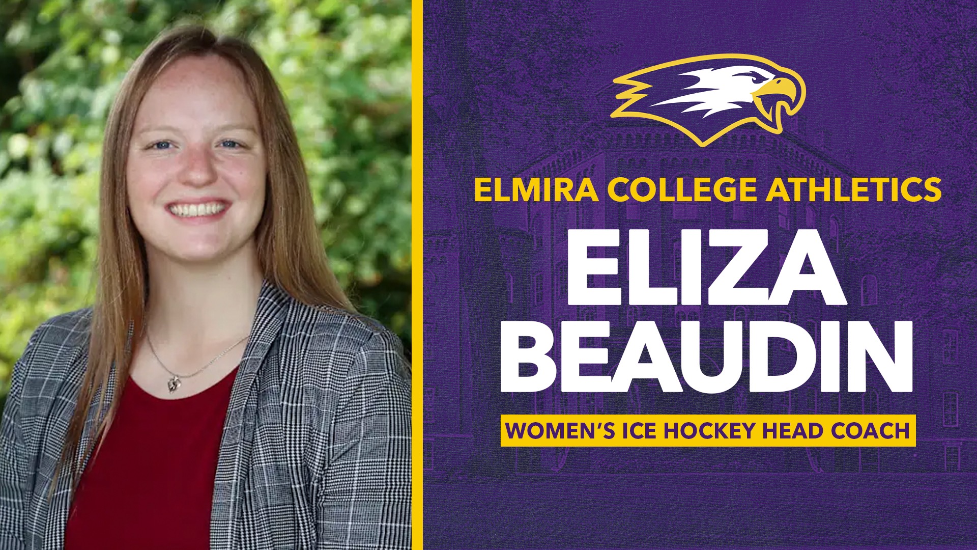 Eliza Beaudin '22 Hired, W. ICE Head Coach