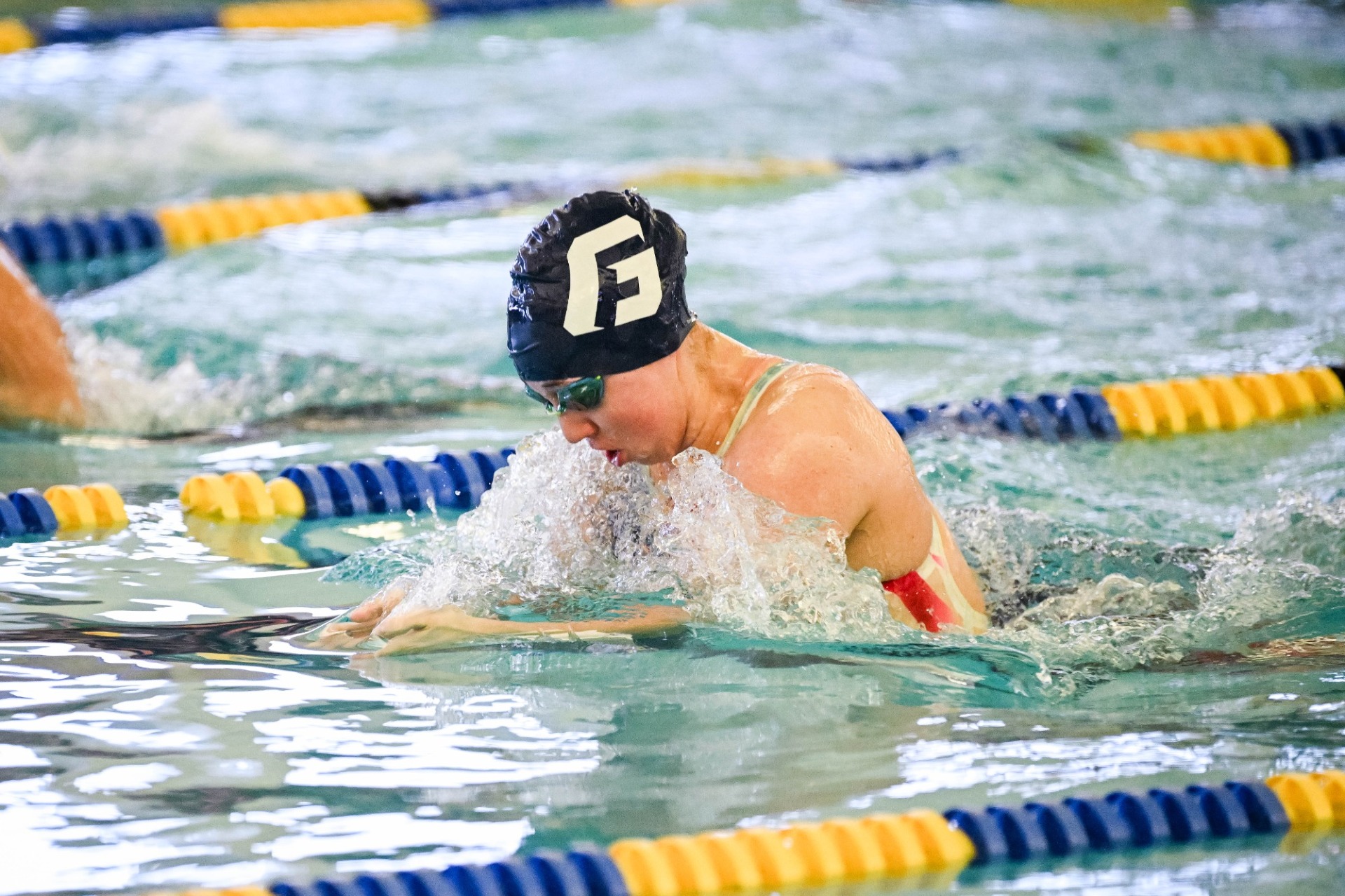 Riley Parker Takes a Breath