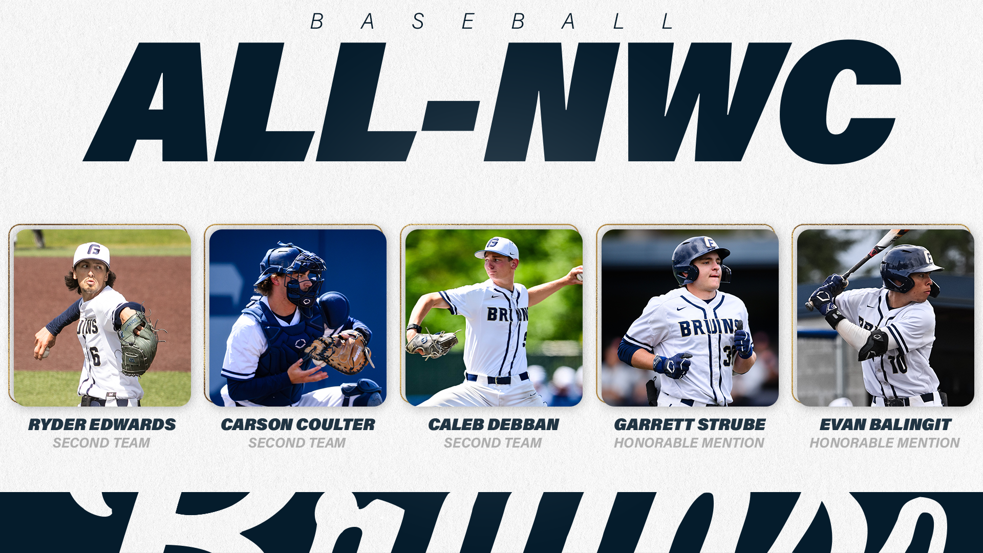 Baseball All-NWC Graphic
