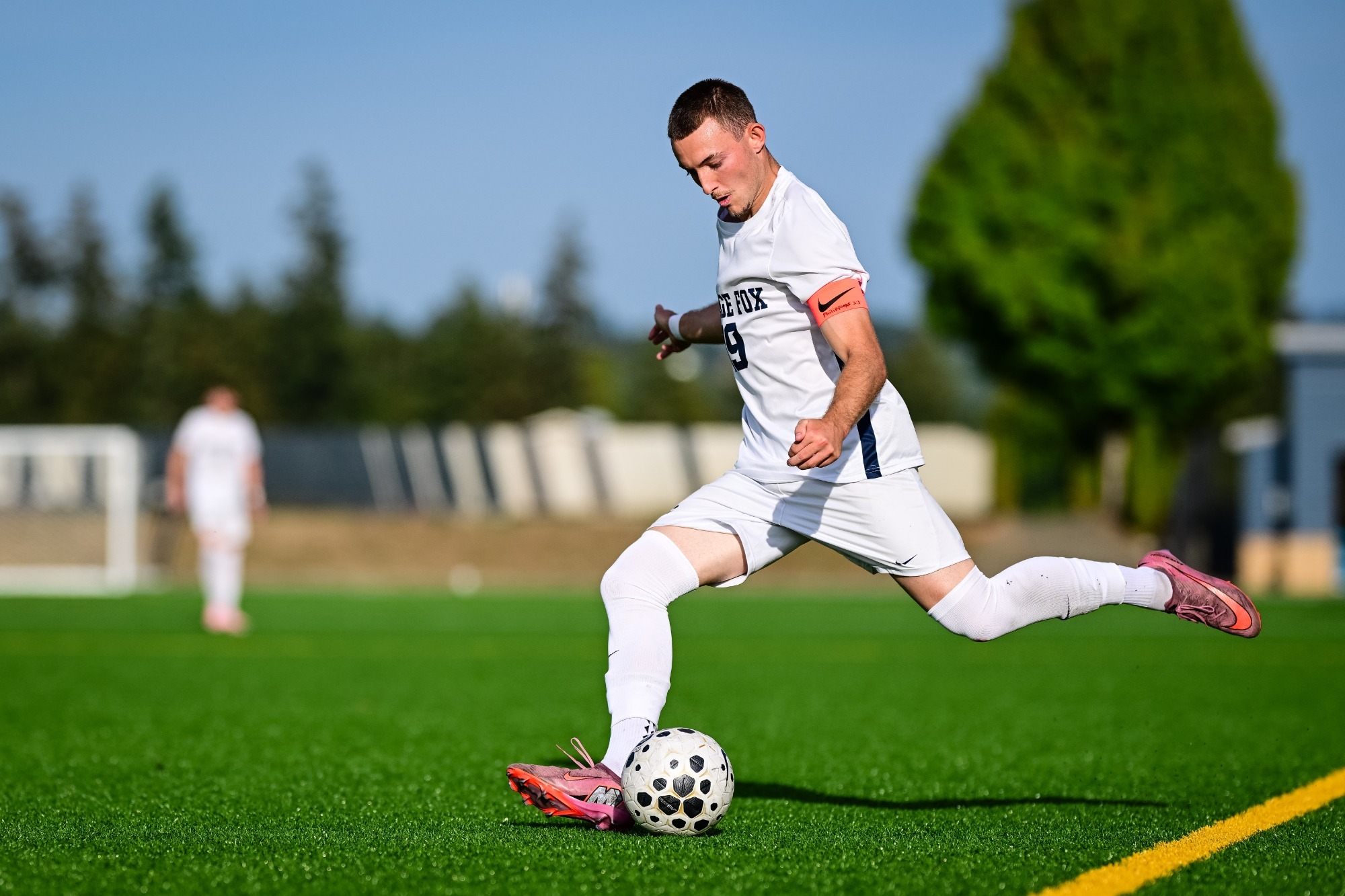 Talon Wagner with ball