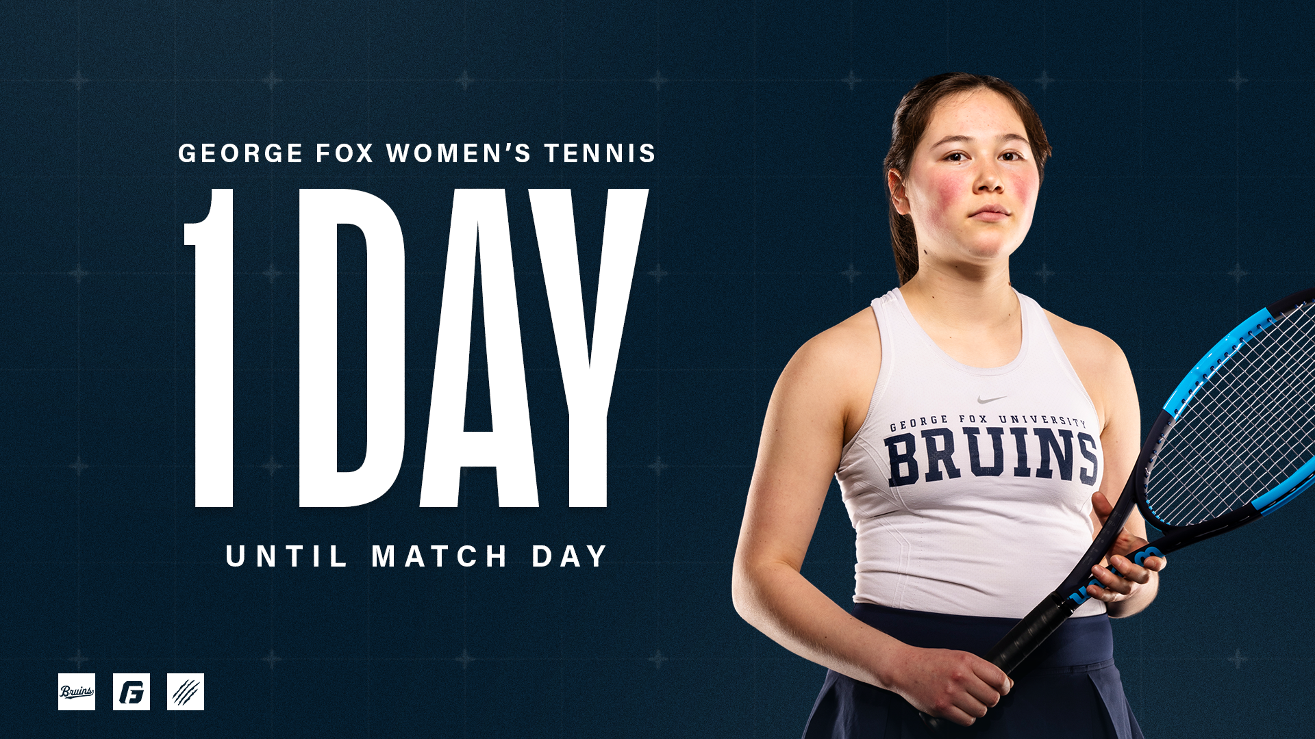 Women's Tennis 1 Day Down Graphic
