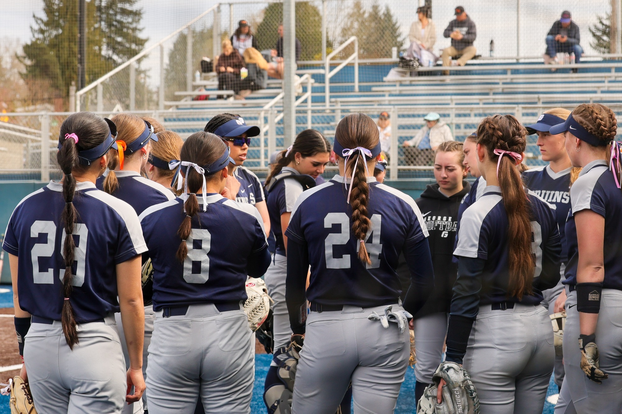 Group of Softball players