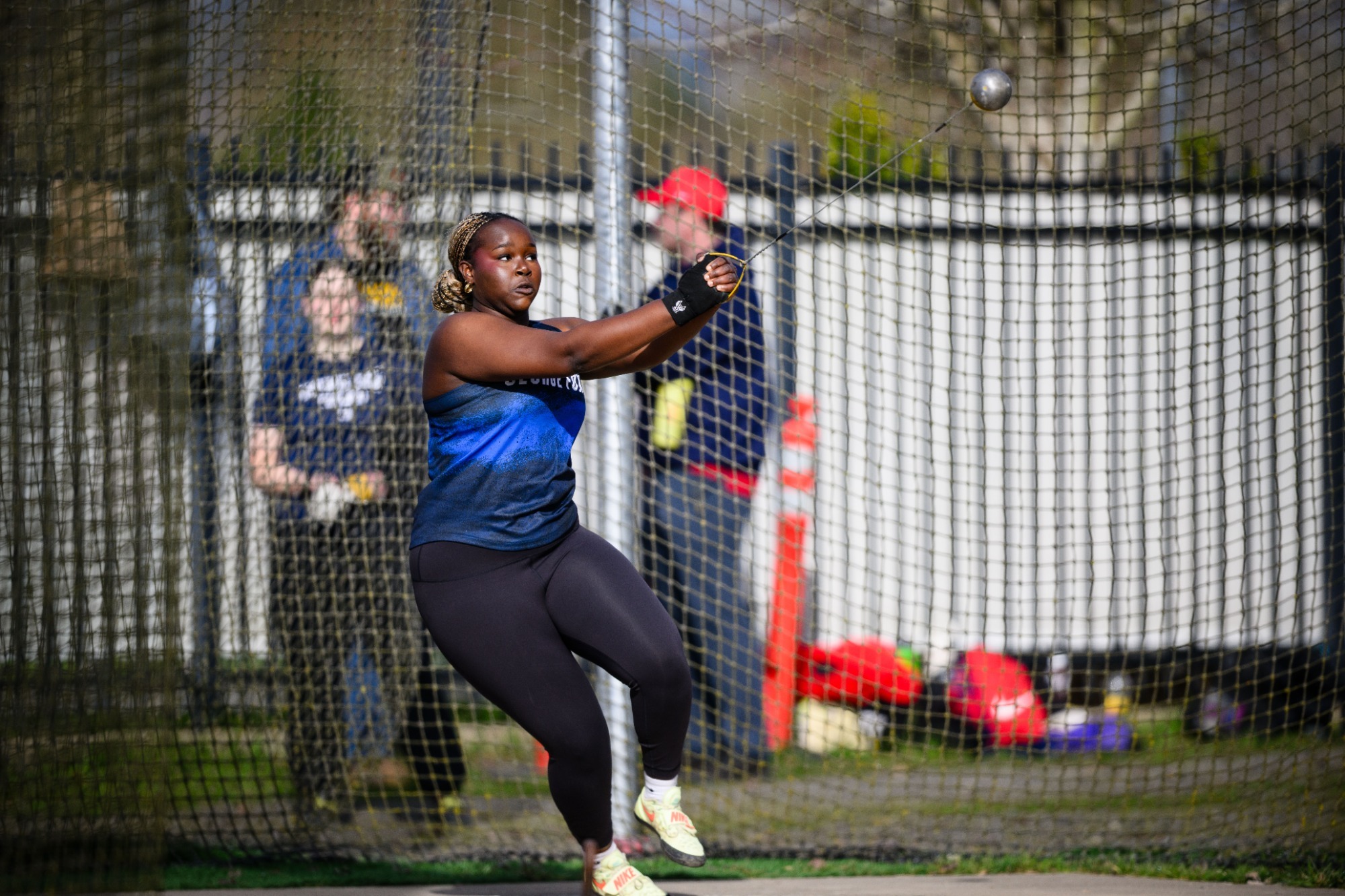 Candice throwing