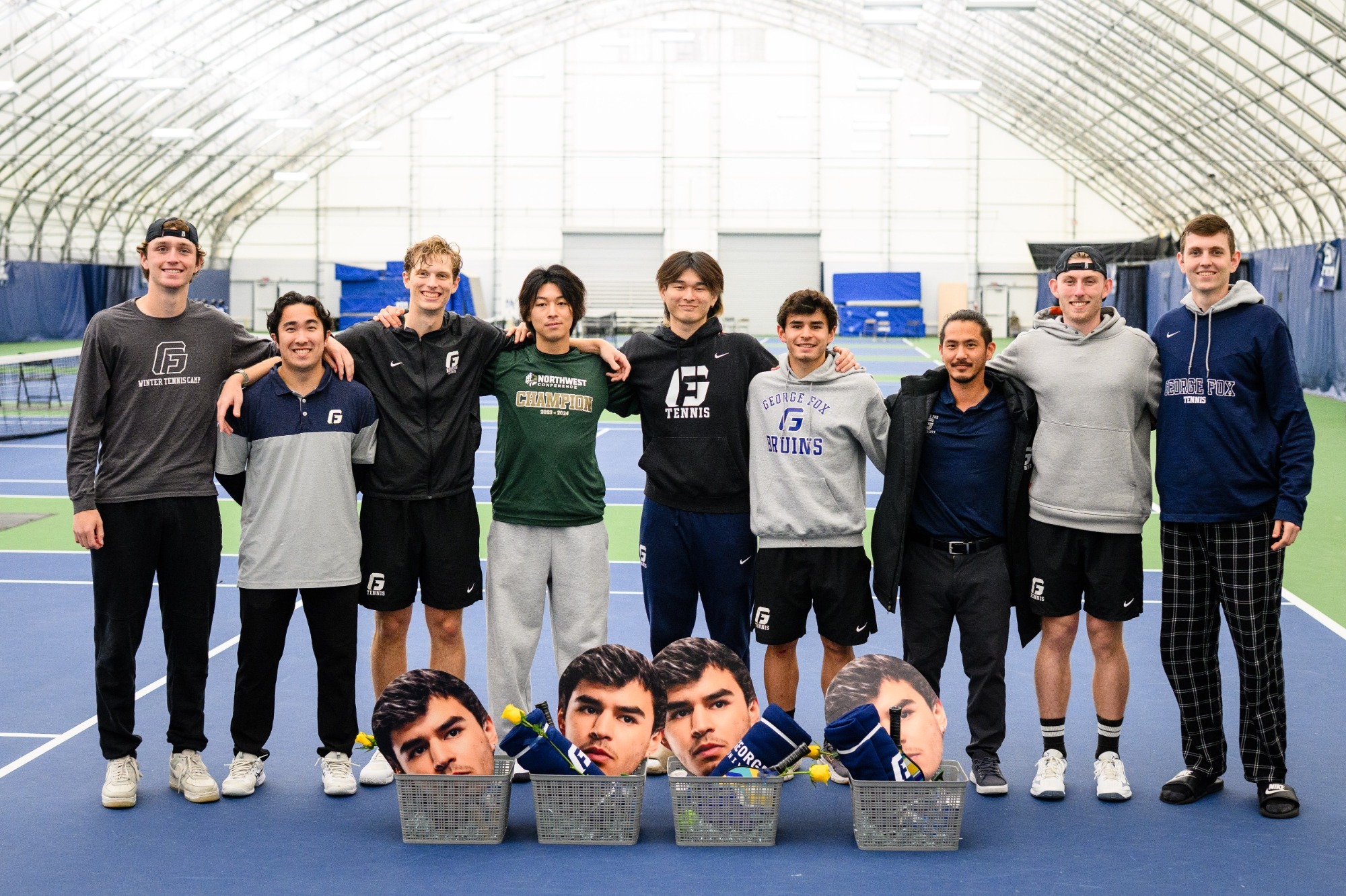 Team Photo for men's tennis