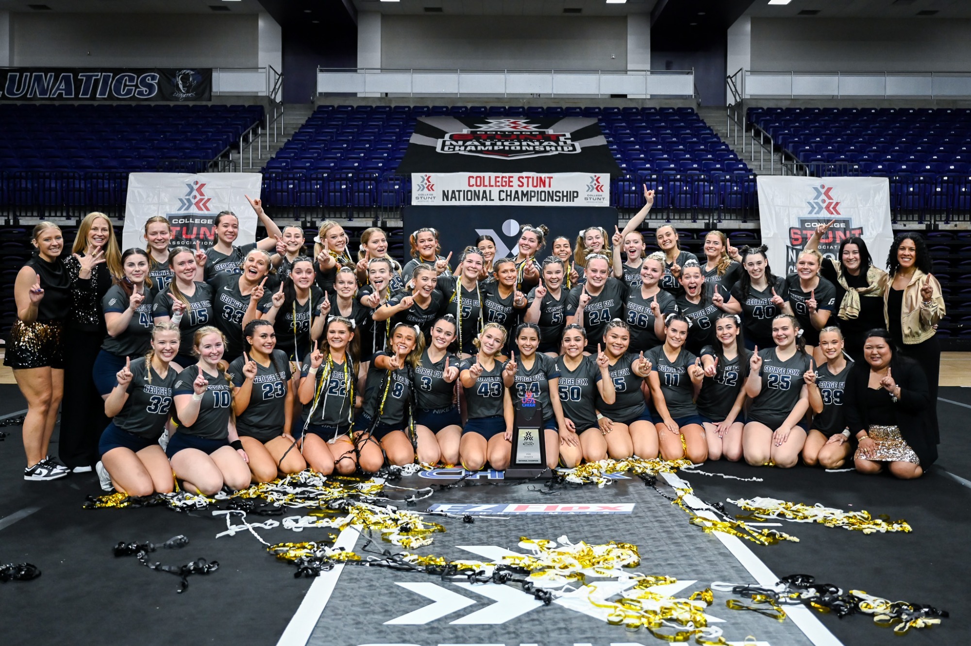 George Fox STUNT Wins National Championship