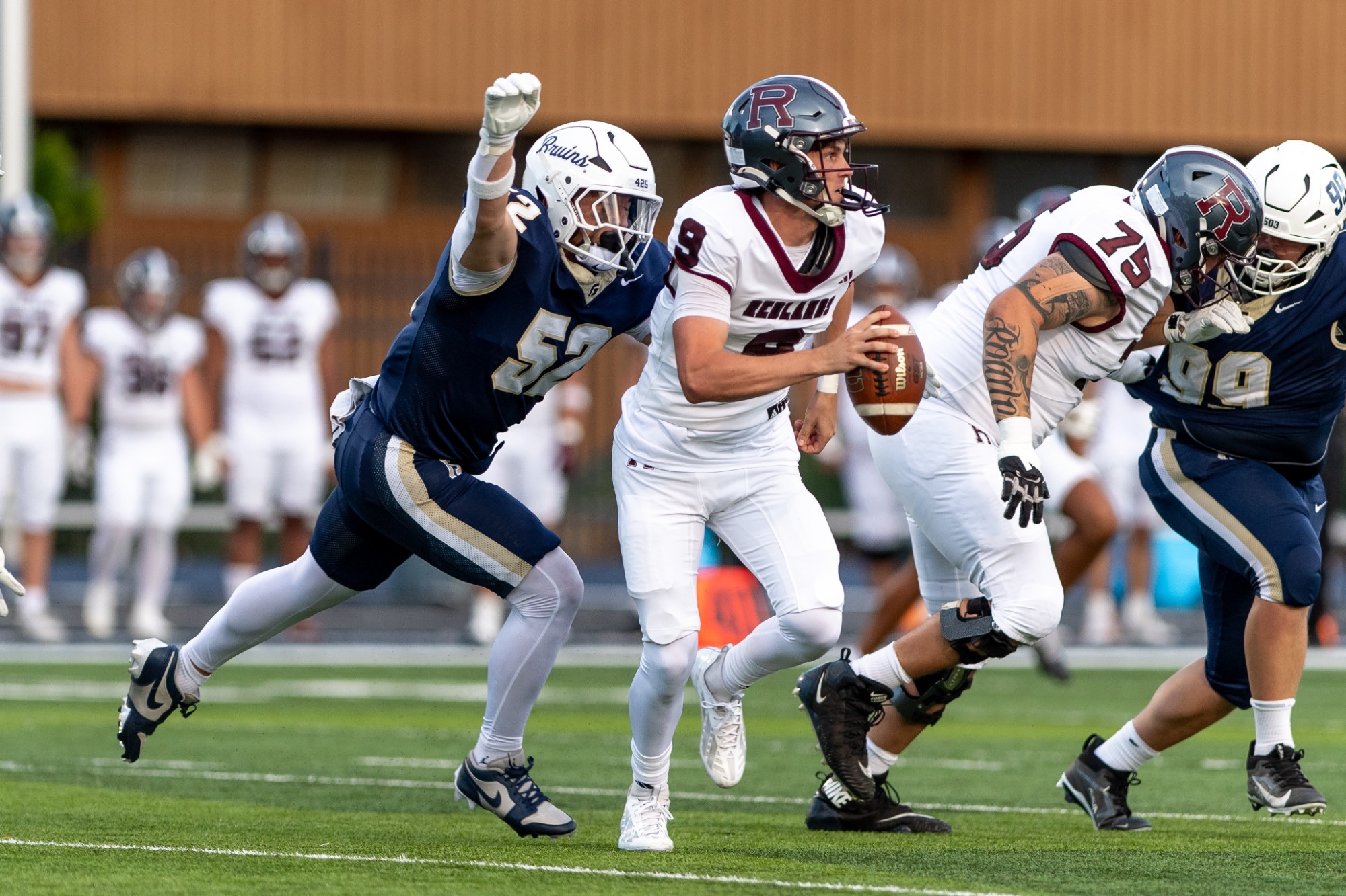 Jacob Erickson sacks Redlands QB