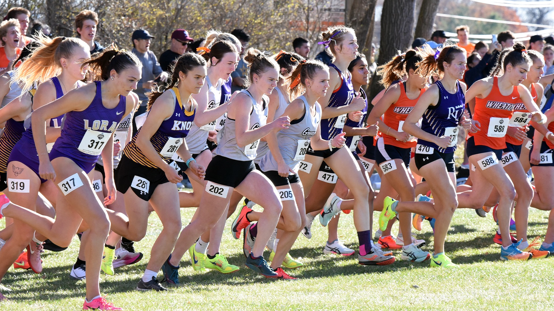 GU Team at Starting Line of Regionals