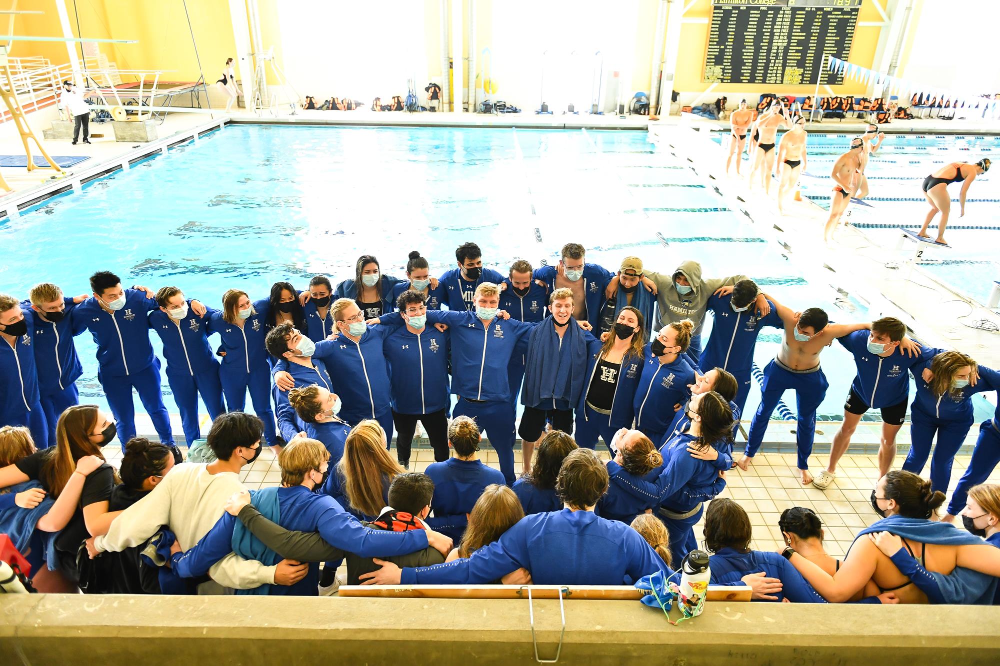 Swimming and diving teams collect academic honors Hamilton College