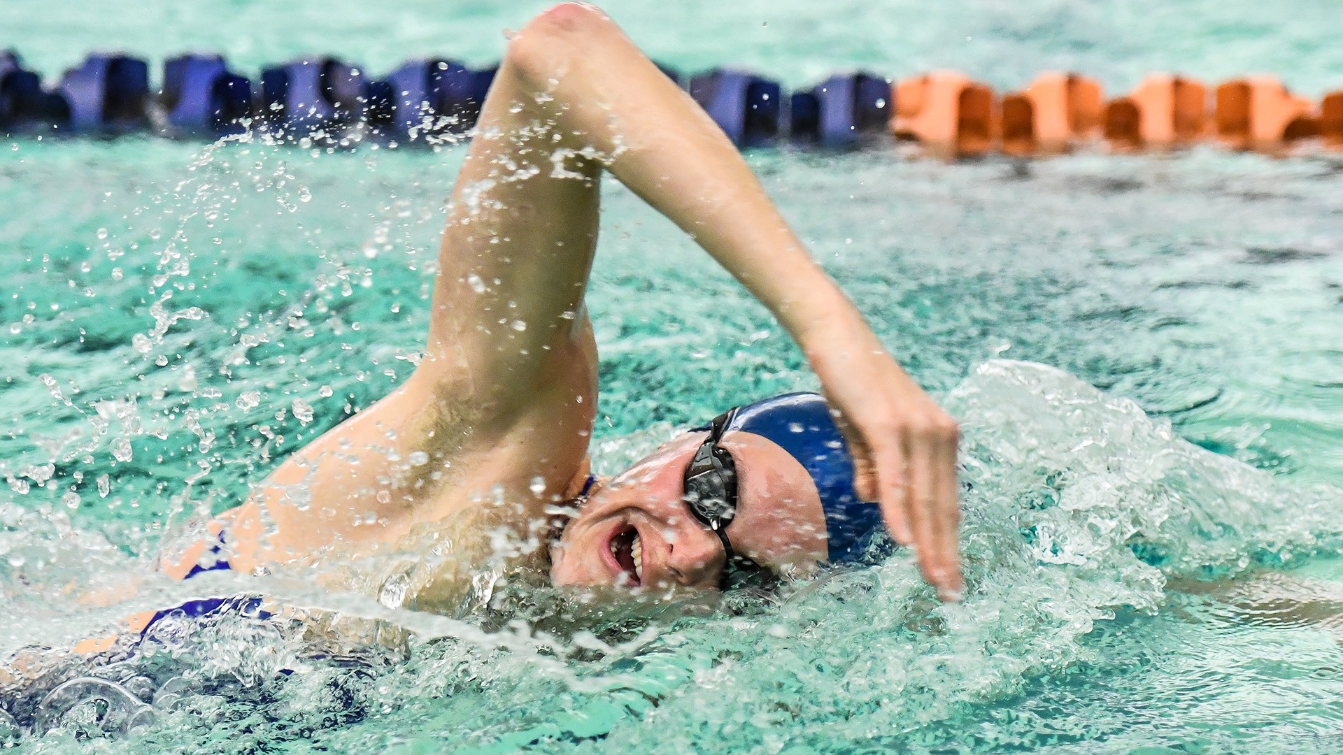 Three team records fall at NESCAC women's swimming and diving meet