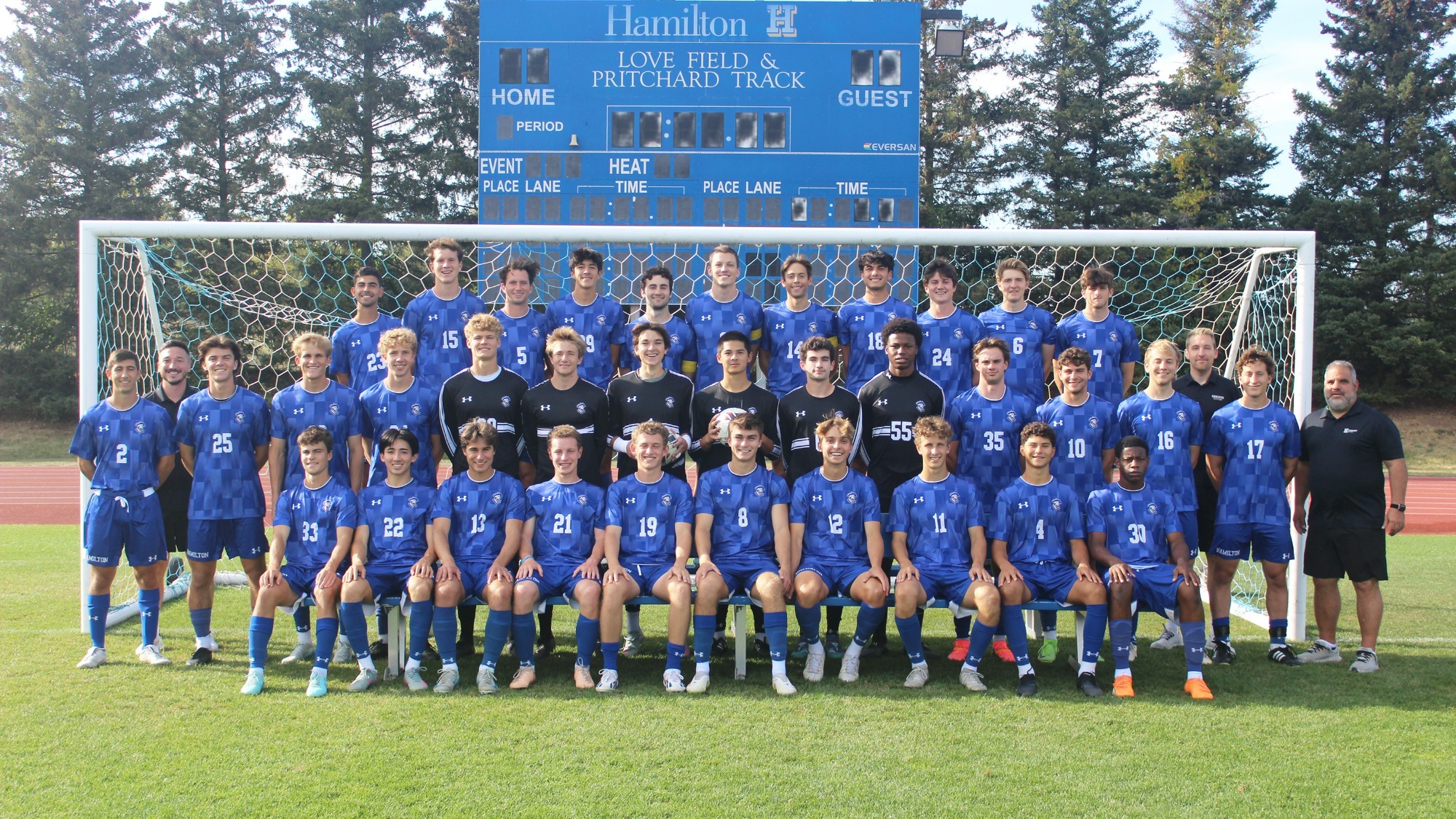 2025 Men's Soccer team photo on Love Field