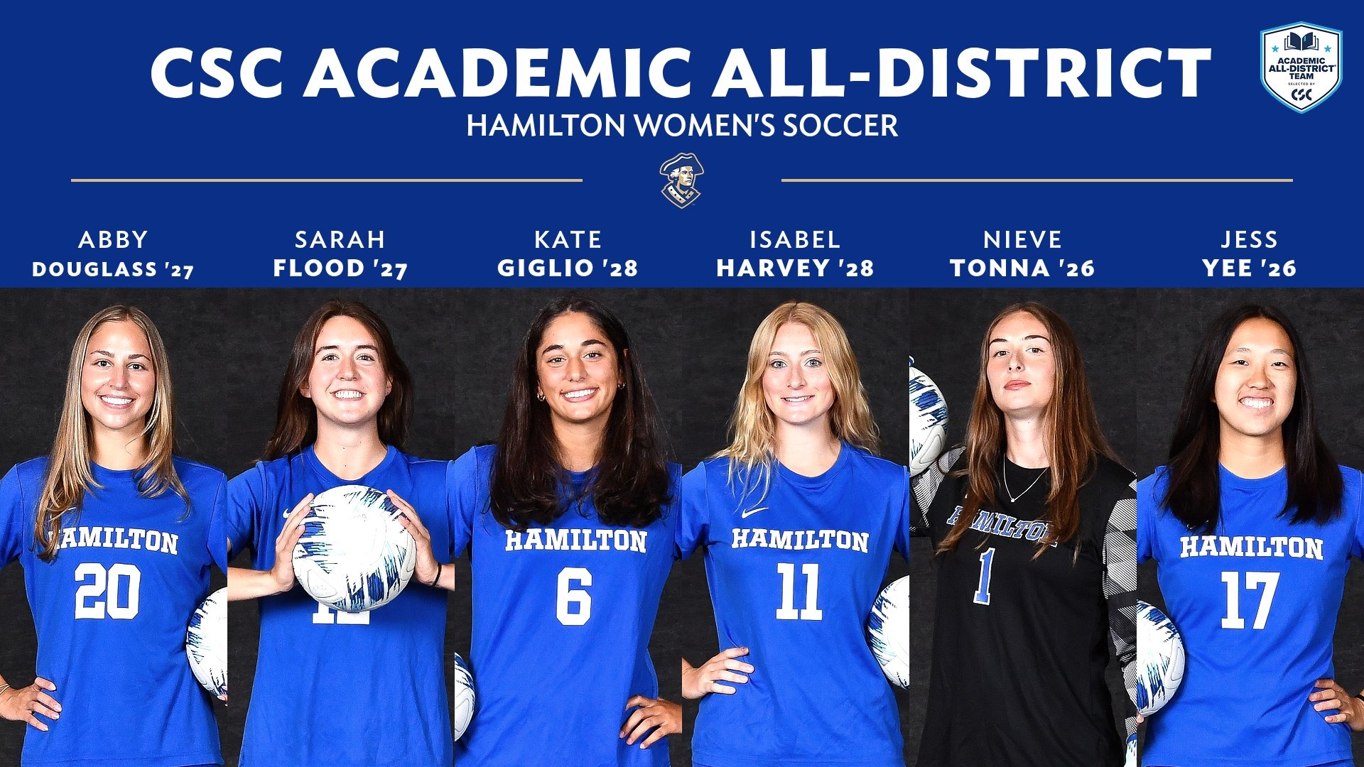 WSOC Academic All-District 2025