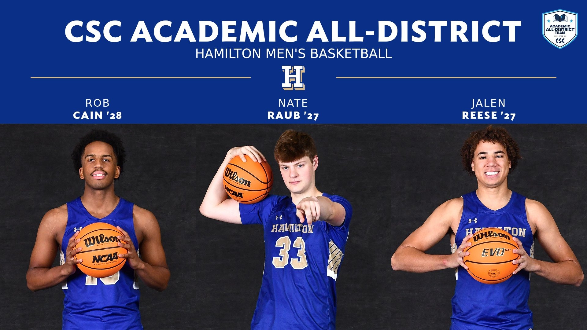 MBB CSC Academic All-District 2026