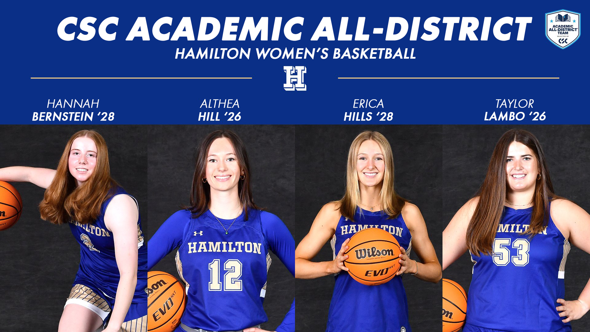 WBB Academic All-District 2026