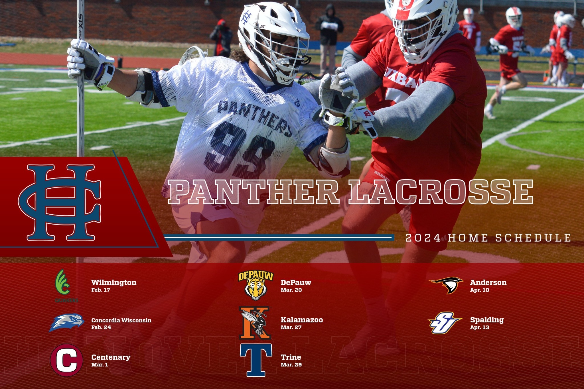 Hanover announces 2024 Men's Lacrosse Schedule Hanover College