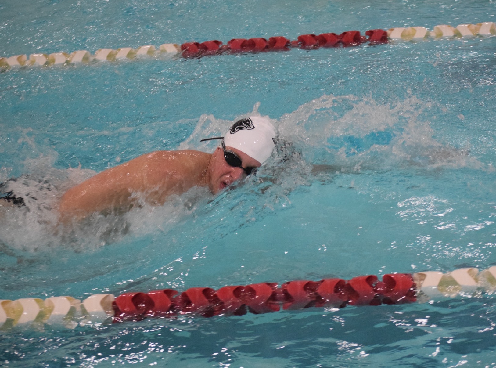 Paulsen swims strong race to lead Hanover on day two of HCAC