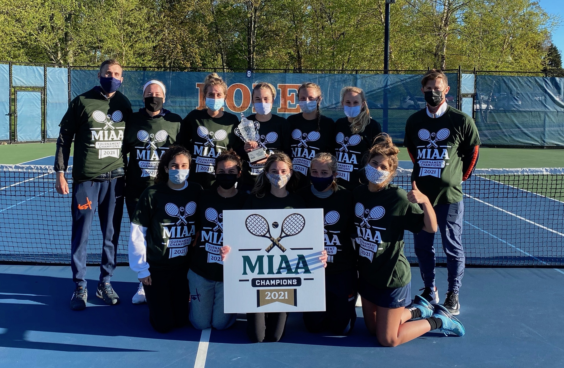 Women's Tennis is the MIAA Tournament Champion For the Ninth