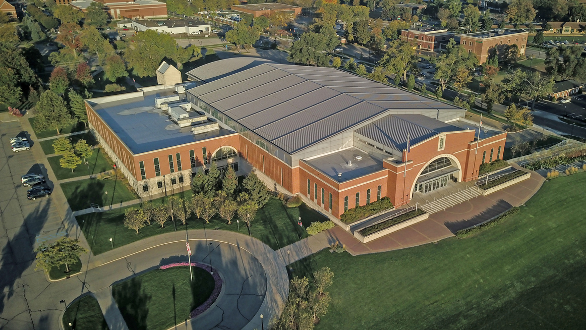 DeVos Fieldhouse East Entrance Exterior