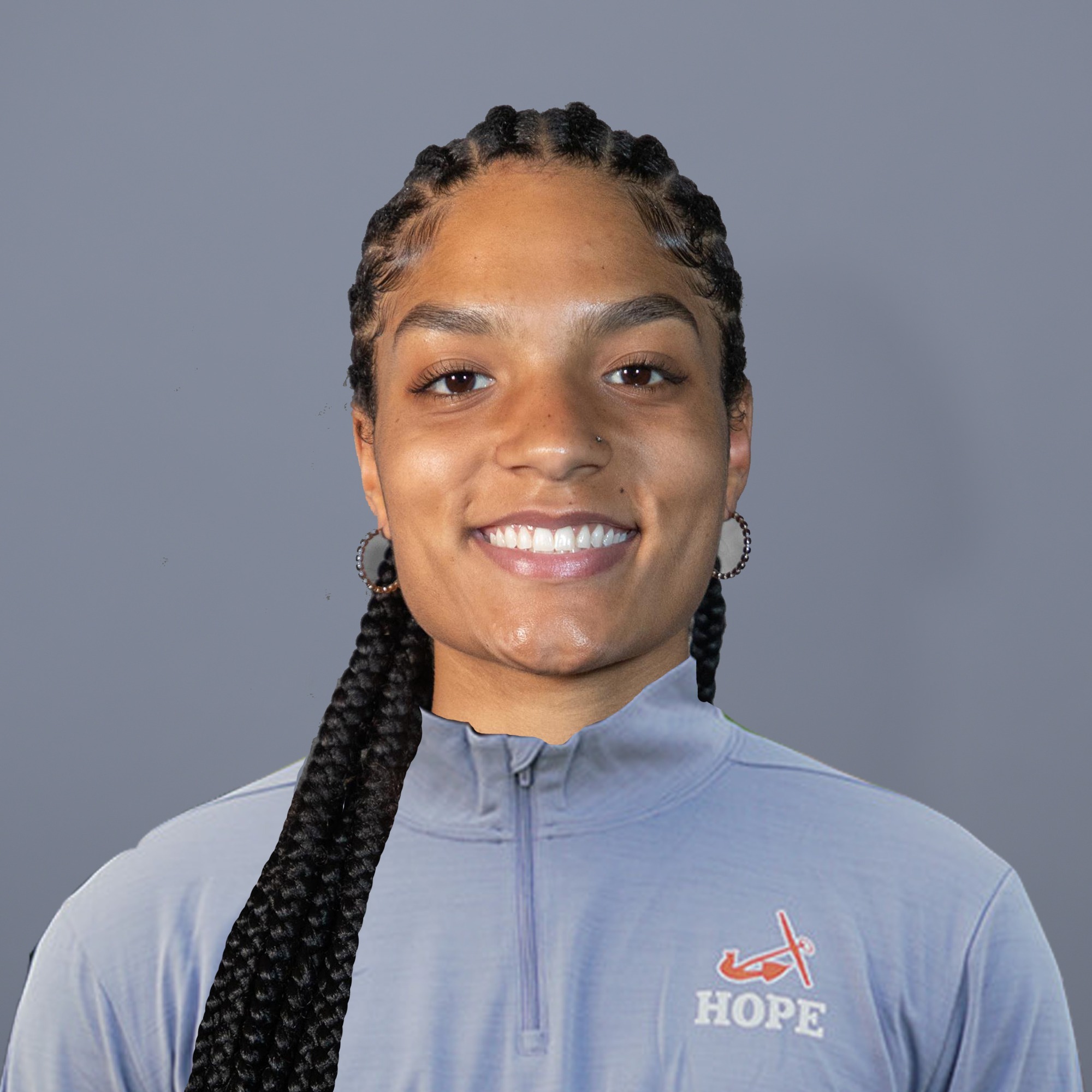 Jaelianna Primus poses for a portrait.