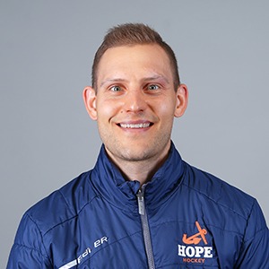 Assistant coach Trevor Campbell poses for a portrait.