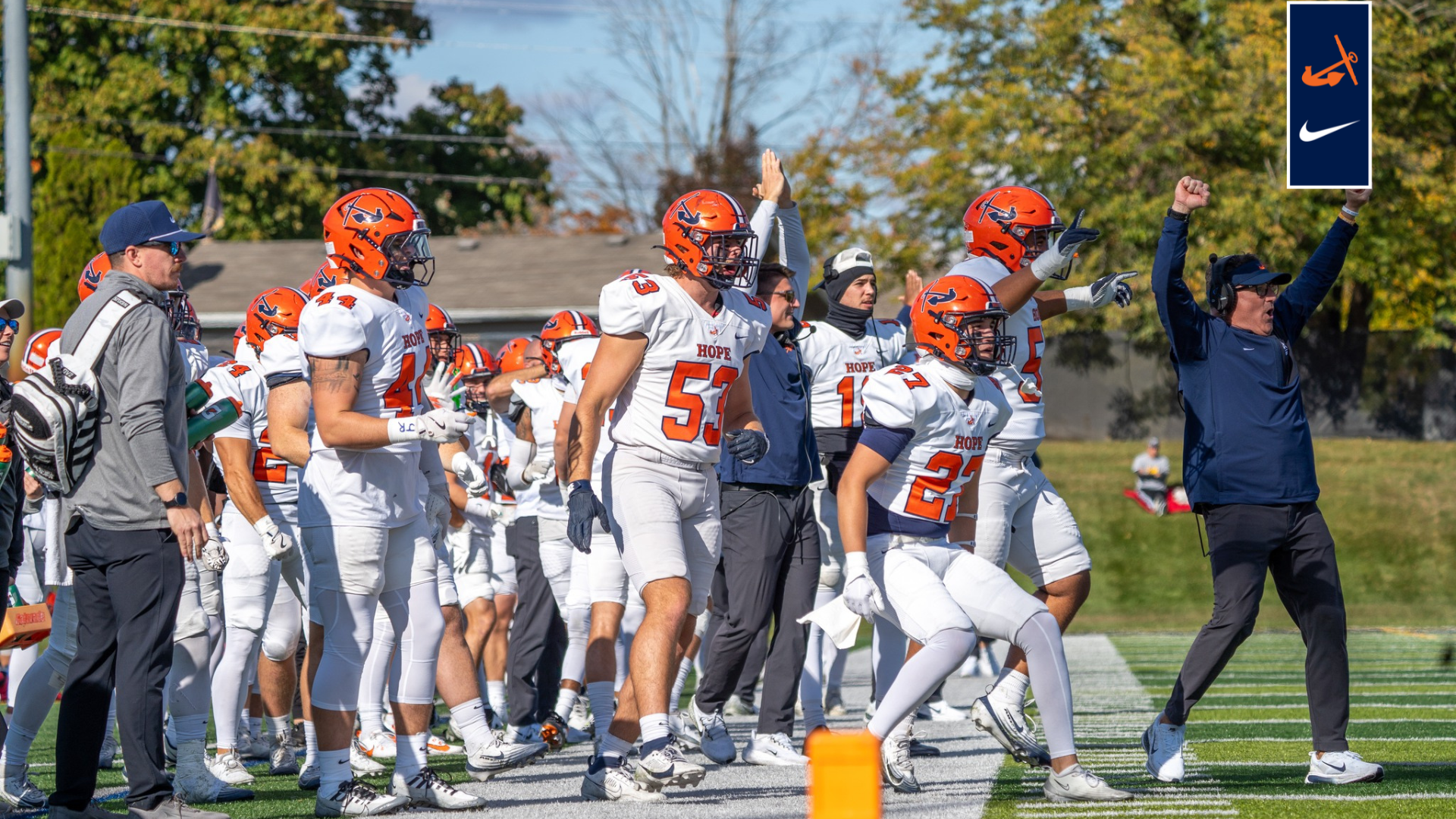 Football Rises in D3football and AFCA Polls - Hope College