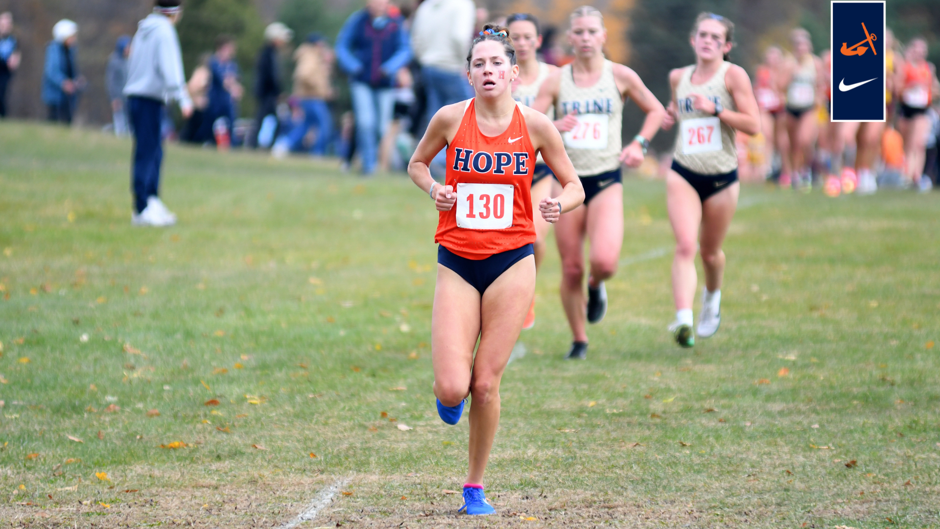 Molly Durow runs the course