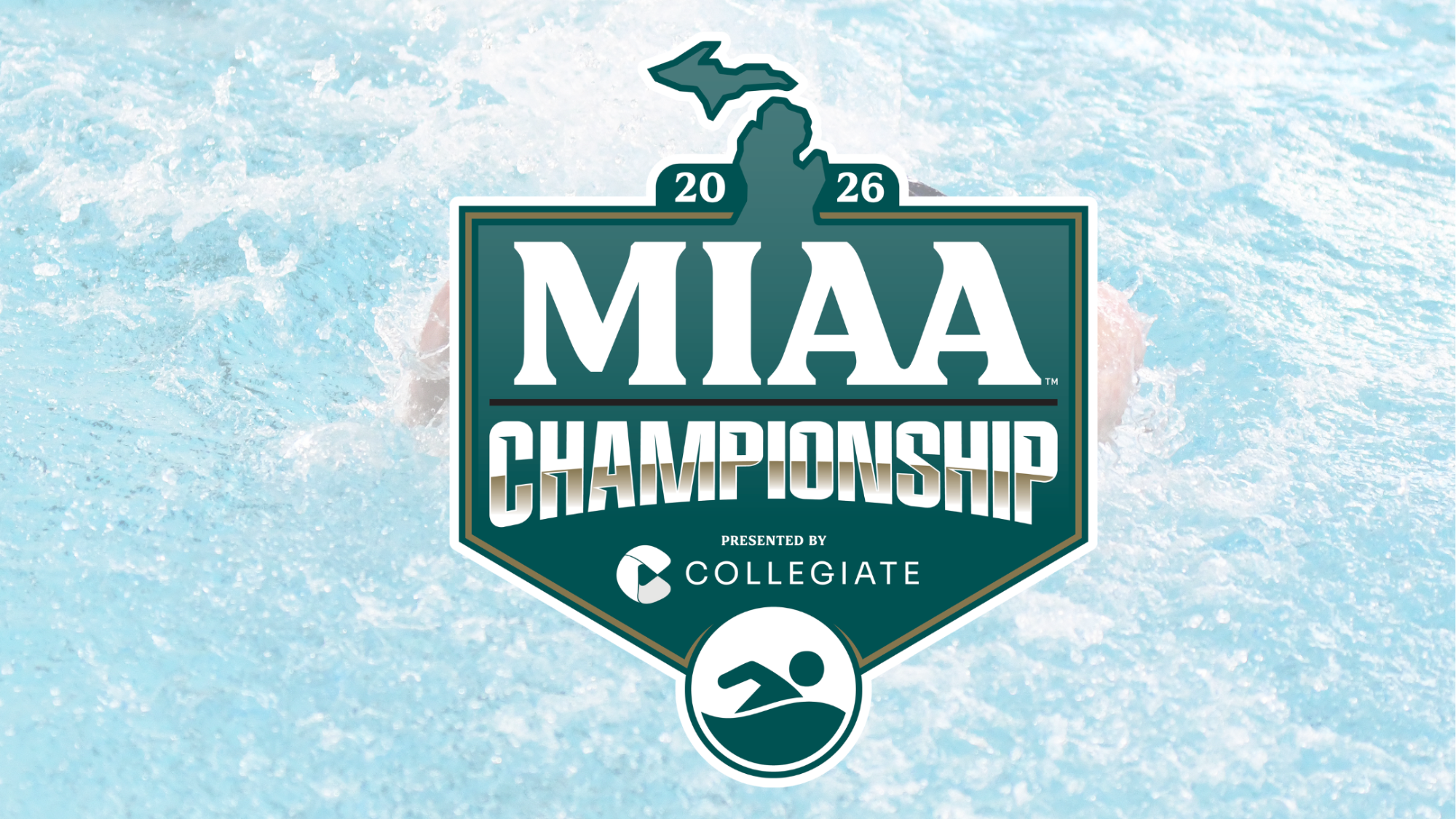 A Hope men's swimmer competes in the butterfly.