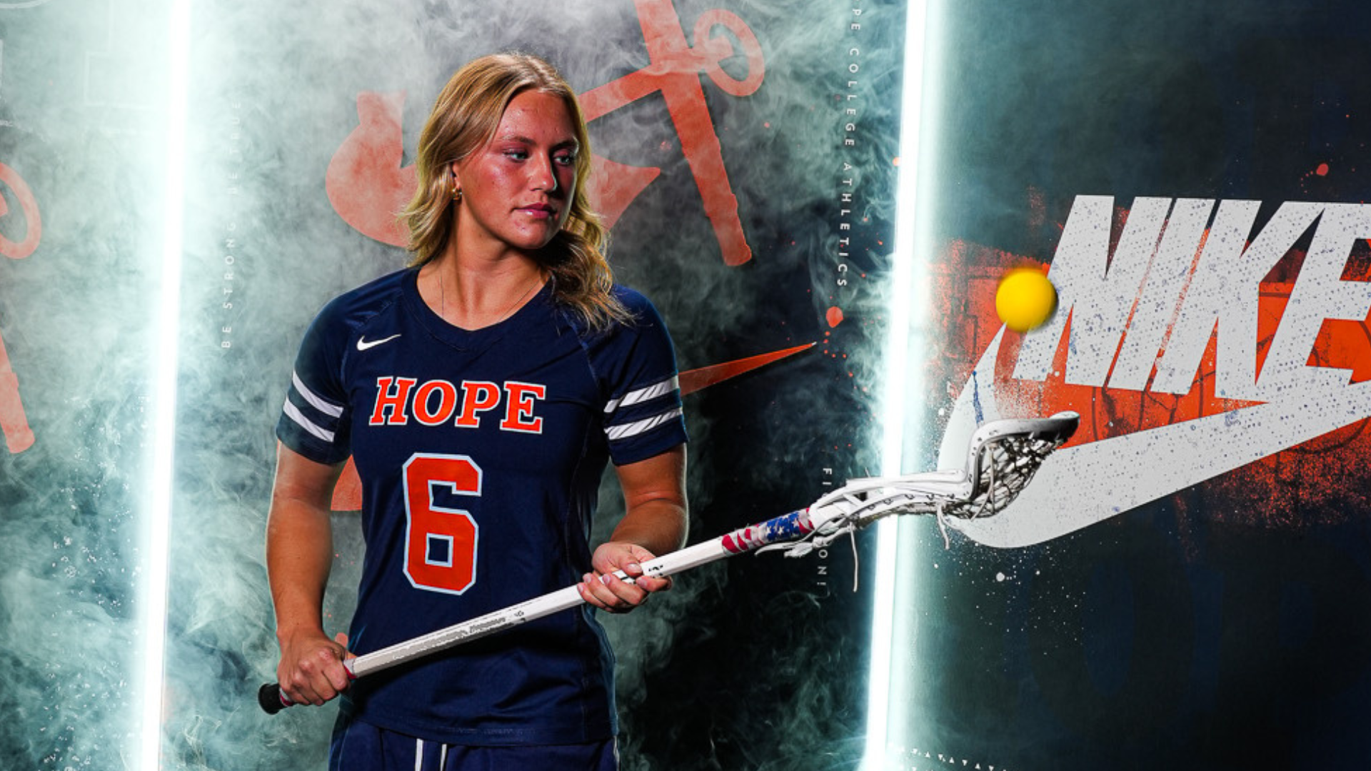 Elliana Hillard juggles the ball for a portrait