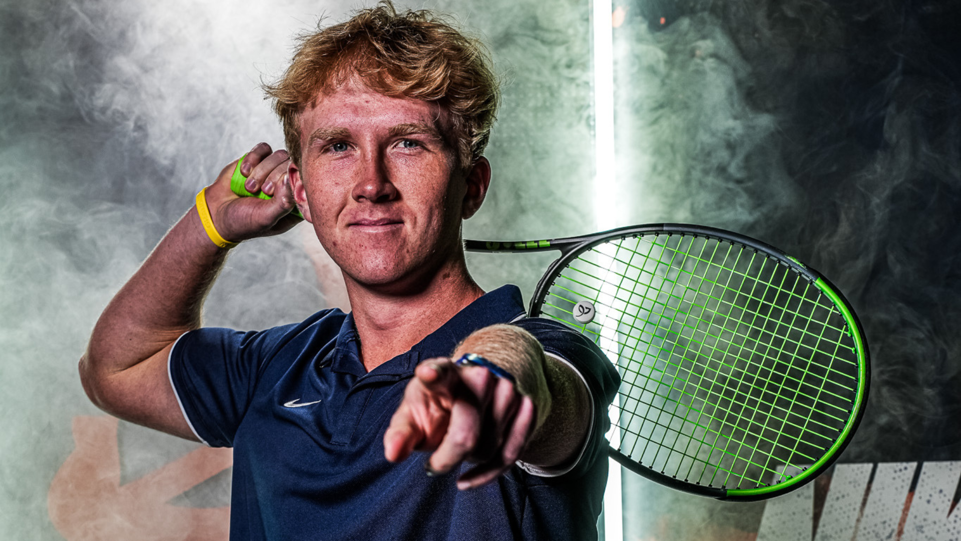 Blake Smith poses for a portrait