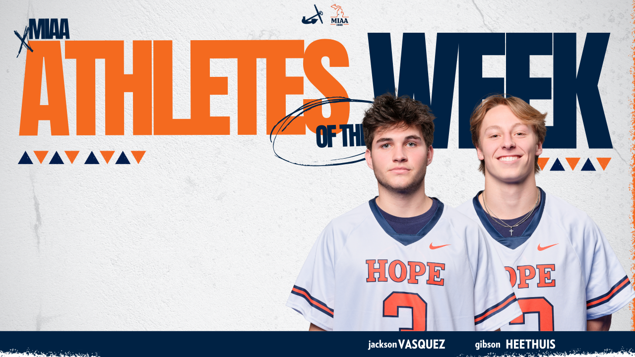 Gibson Heethuis and Jackson Vasquez pose for portraits.