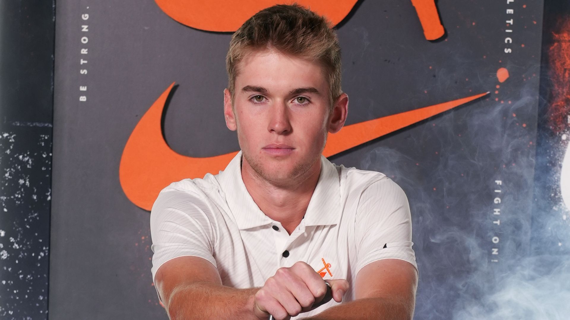 Patrick Michael poses for a portrait.