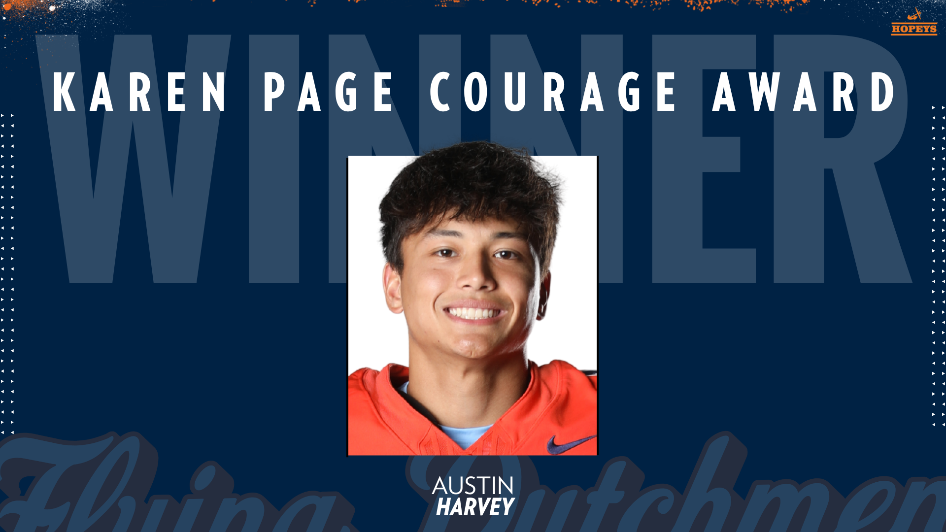 Austin Harvey poses for a portrait.