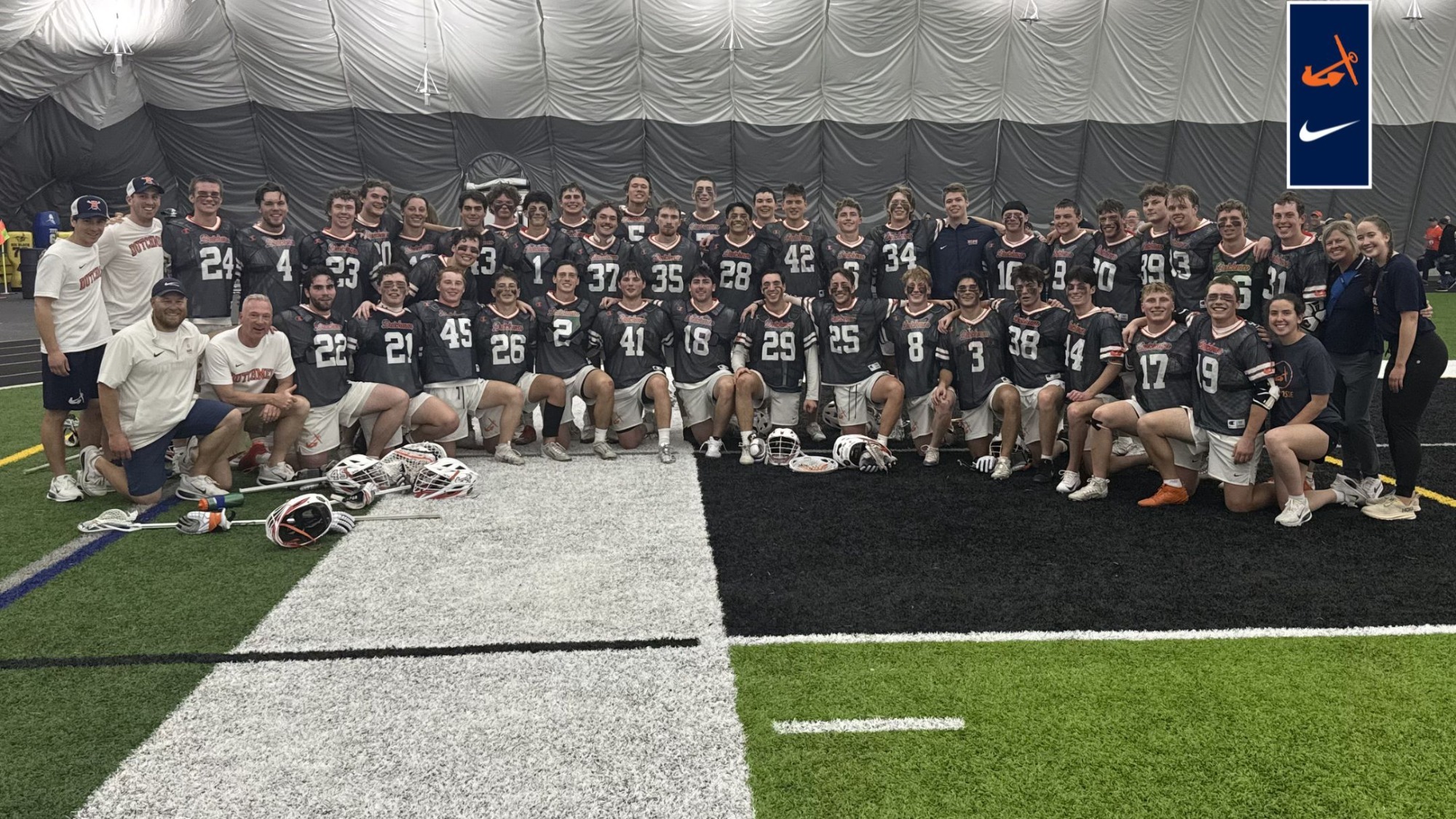 The Hope College men's lacrosse team claims an outright MIAA title.